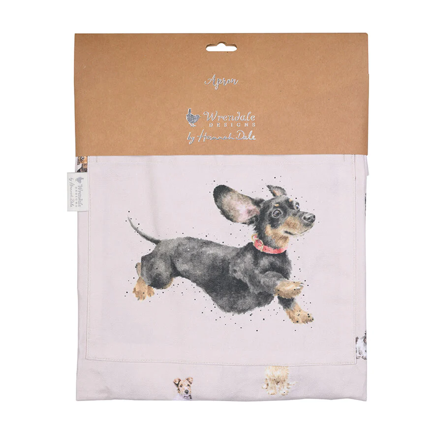Wrendale Designs by Hannah Dale 100% Cotton Apron - A Dogs Life - Image 3
