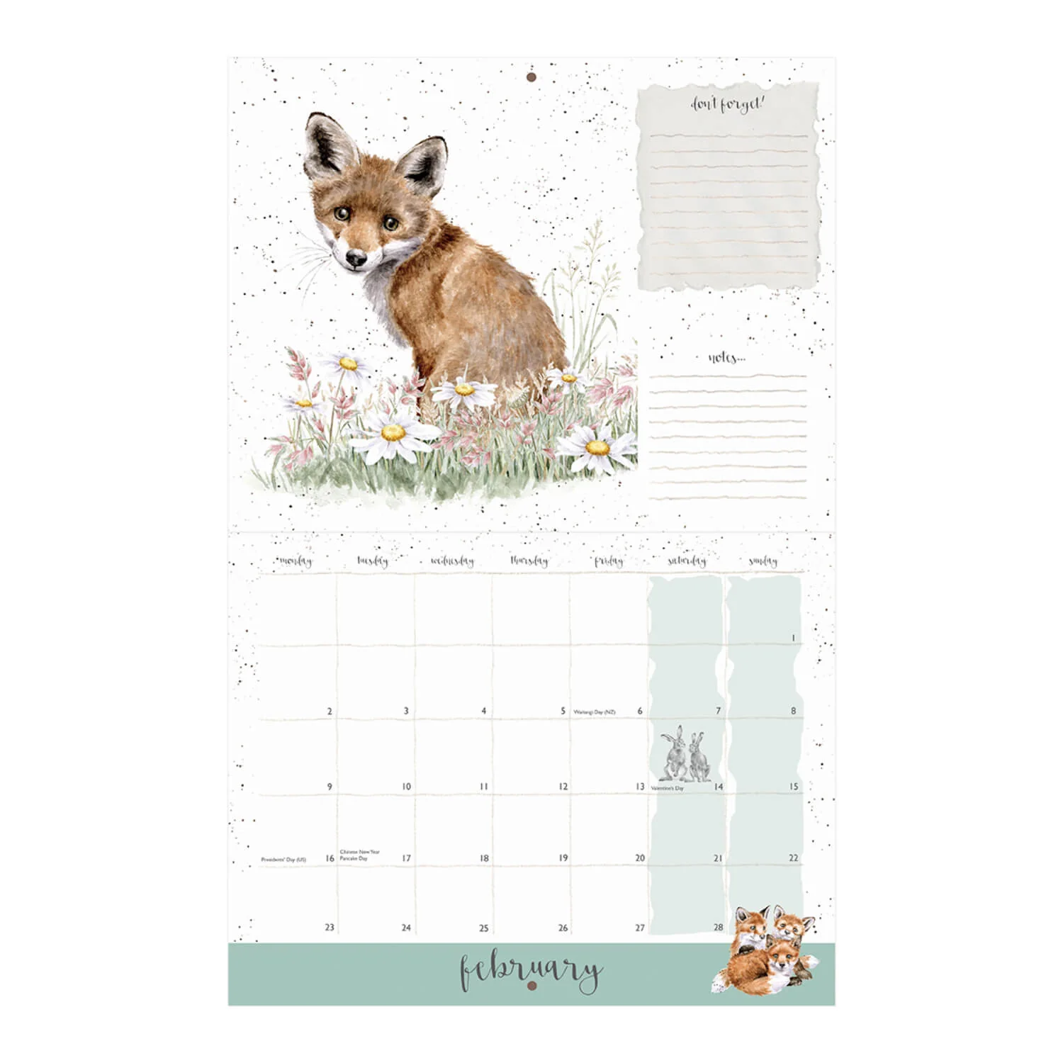 Wrendale Designs by Hannah Dale 2026 Landscape Calendar - The Country Set - Image 2