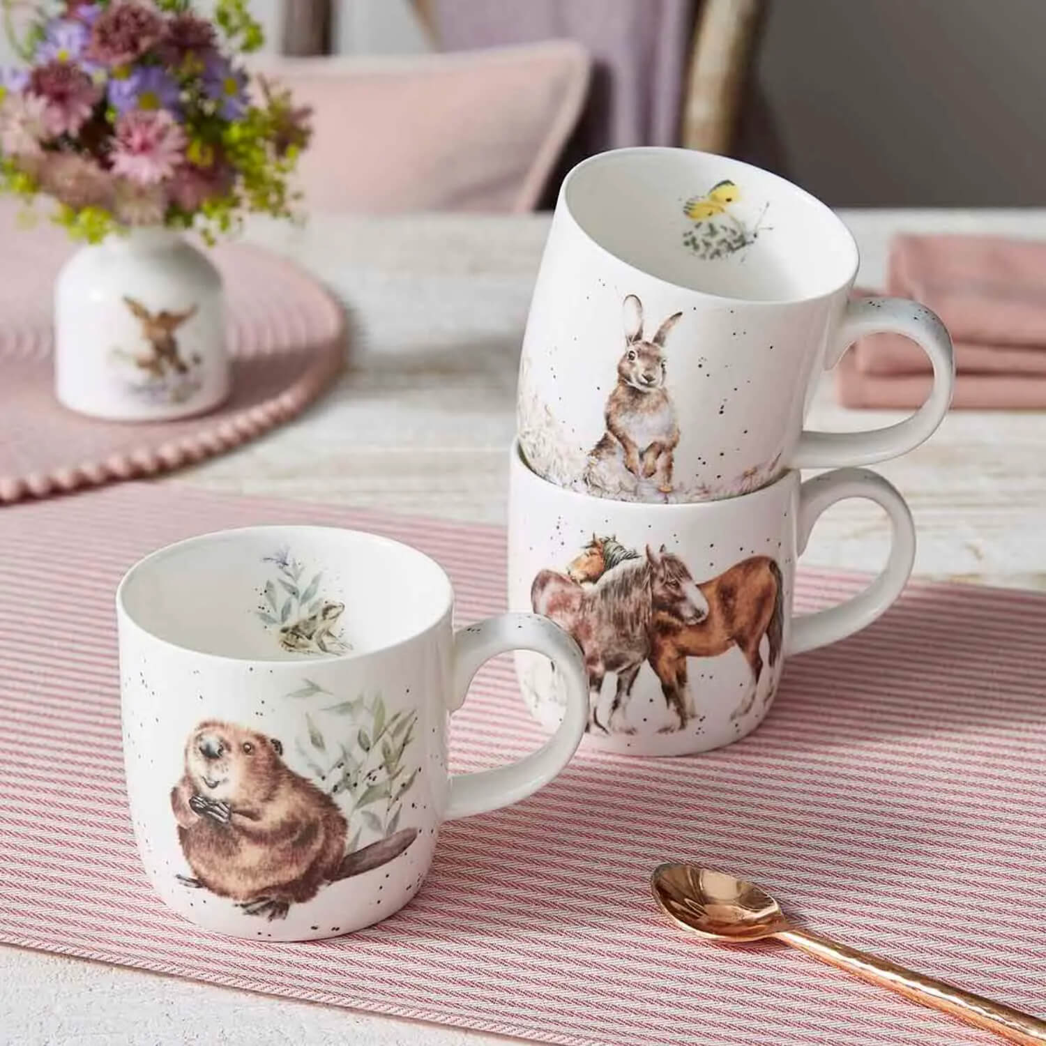 Wrendale Designs by Hannah Dale 310ml Fine China Mug - The Arborist - Image 5