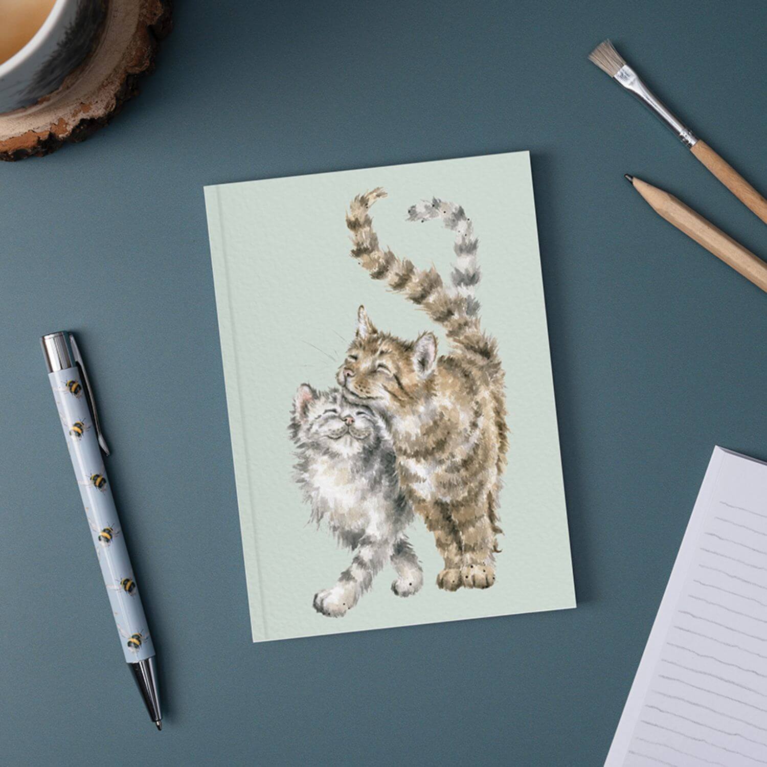 Wrendale Designs by Hannah Dale A6 Notebook - Feline Good - Cat - Image 3
