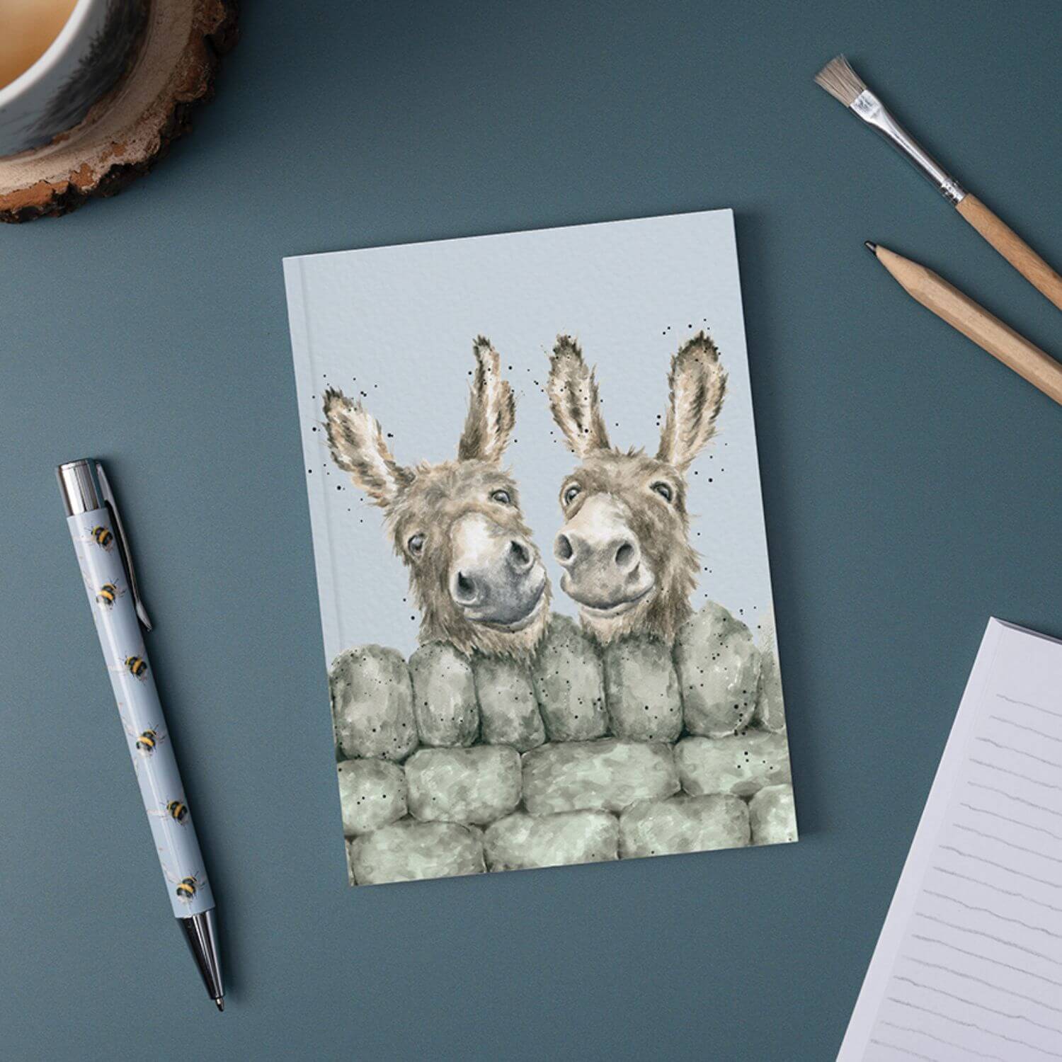 Wrendale Designs by Hannah Dale A6 Notebook - Hee Haw - Donkey - Image 3