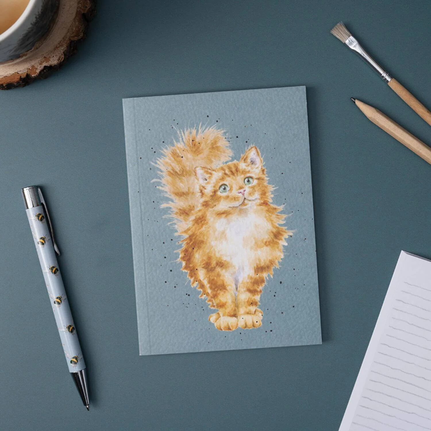 Wrendale Designs by Hannah Dale A6 Notebook - Just Purr-fect - Cat - Image 2