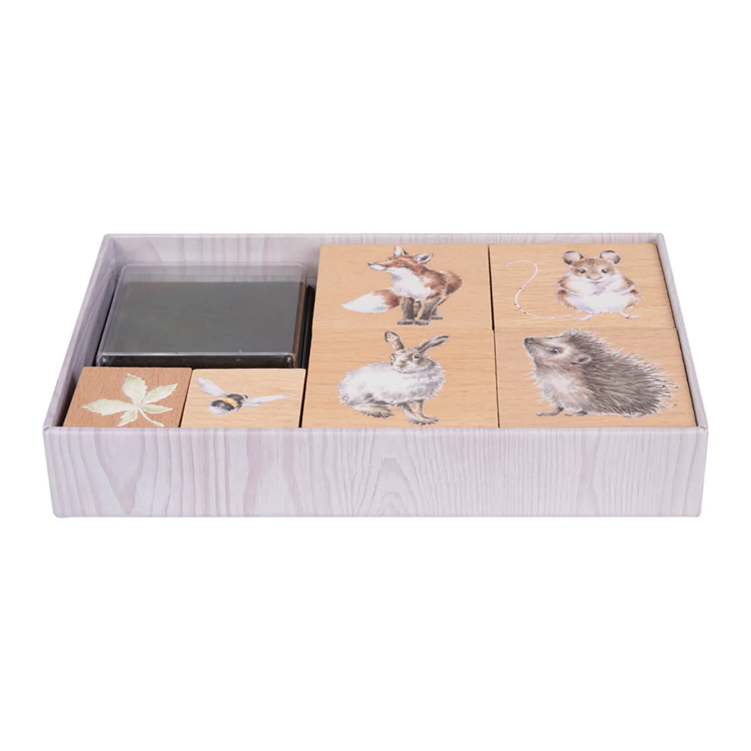 Wrendale Designs by Hannah Dale Animal 6-Piece Ink Stamp Set - The Country Set - Image 3