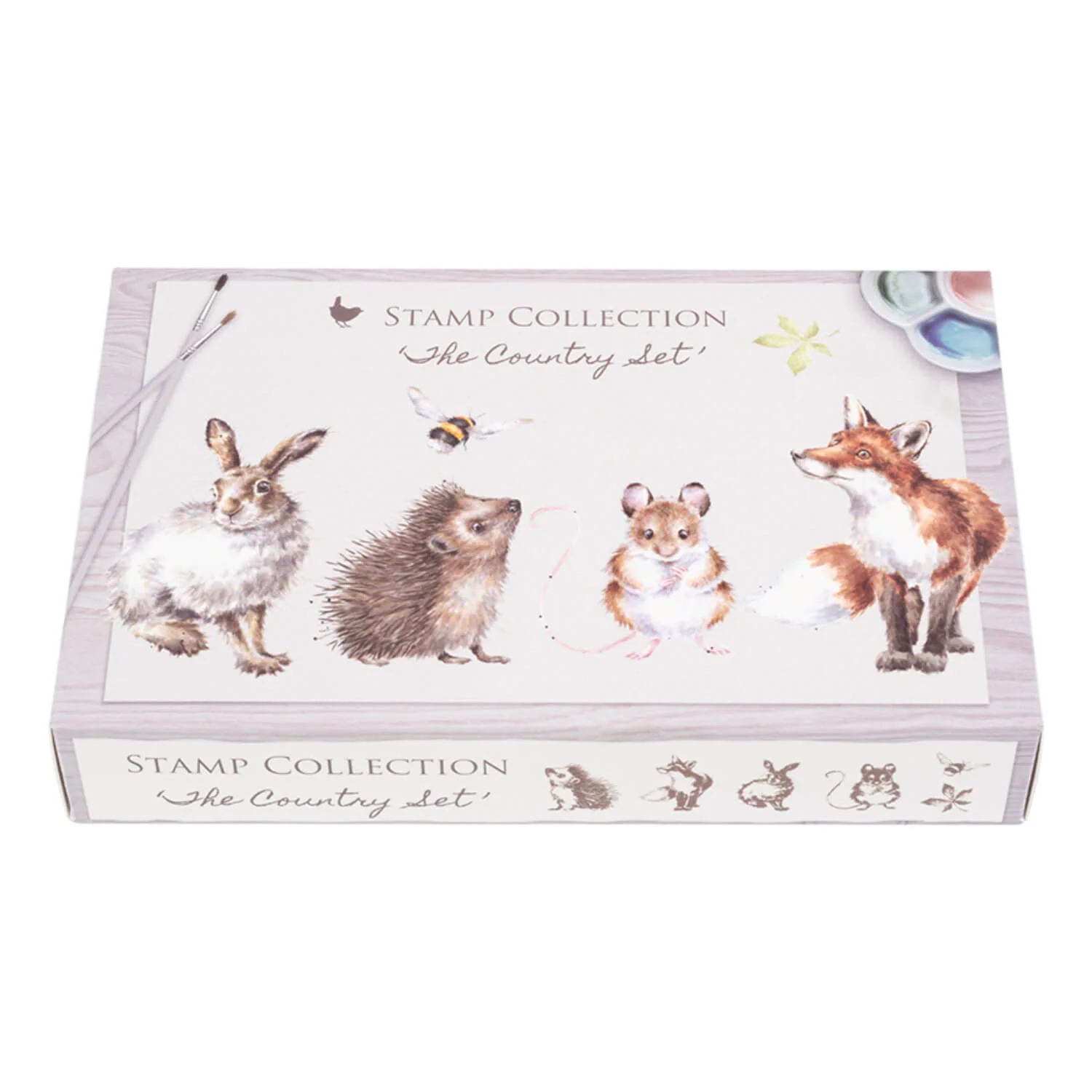 Wrendale Designs by Hannah Dale Animal 6-Piece Ink Stamp Set - The Country Set - Image 4
