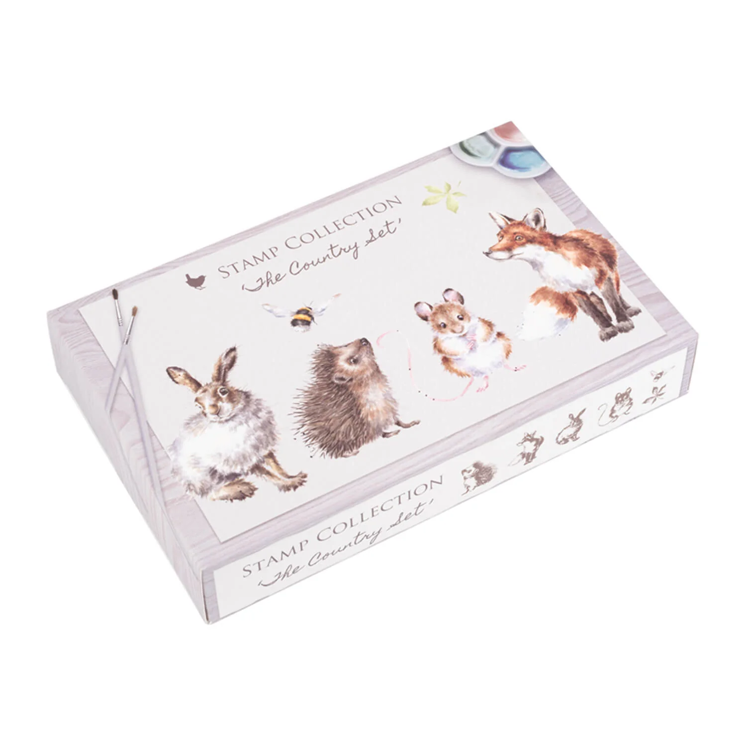 Wrendale Designs by Hannah Dale Animal 6-Piece Ink Stamp Set - The Country Set - Image 6