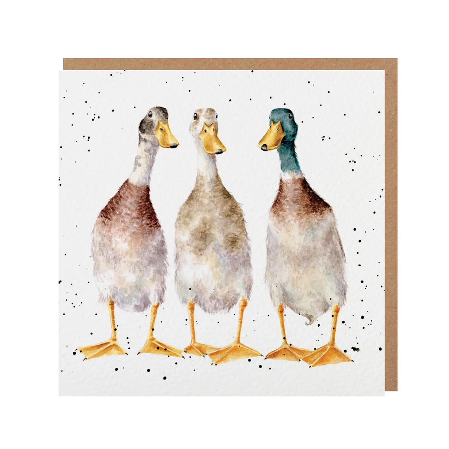 Wrendale Designs by Hannah Dale Card - Tall Order - Duck