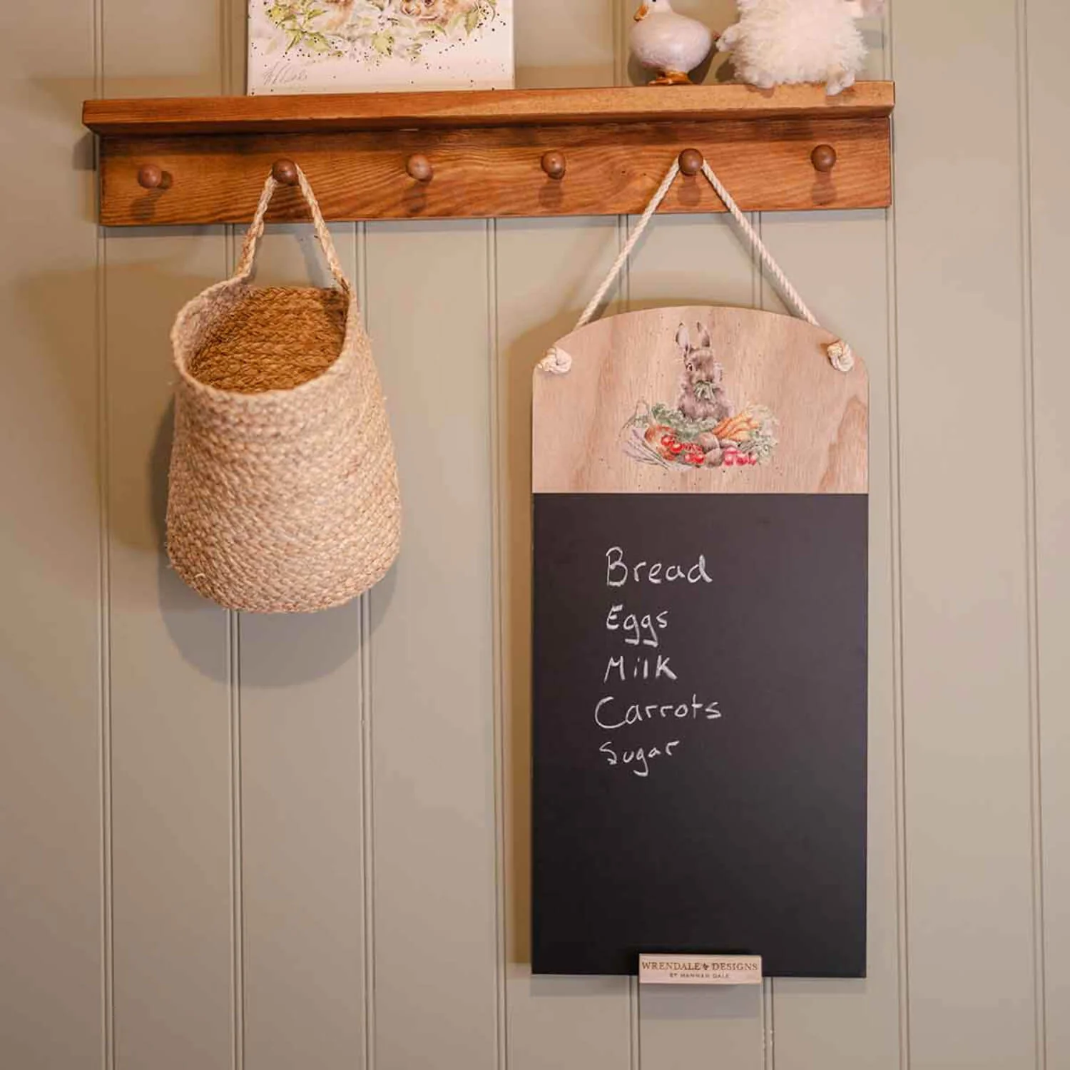Wrendale Designs by Hannah Dale Chalkboard - Grow Your Own - Rabbit - Image 2