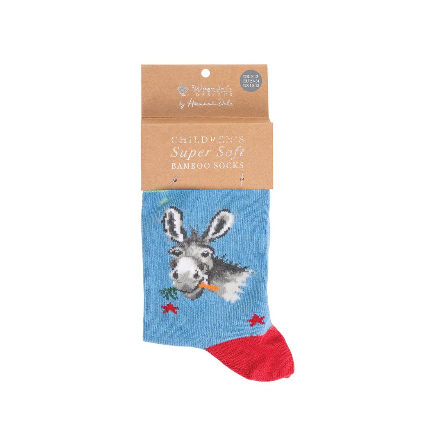 Wrendale Designs By Hannah Dale Childrens 9 to 12 Bamboo Socks - Gentle Jack - Image 2