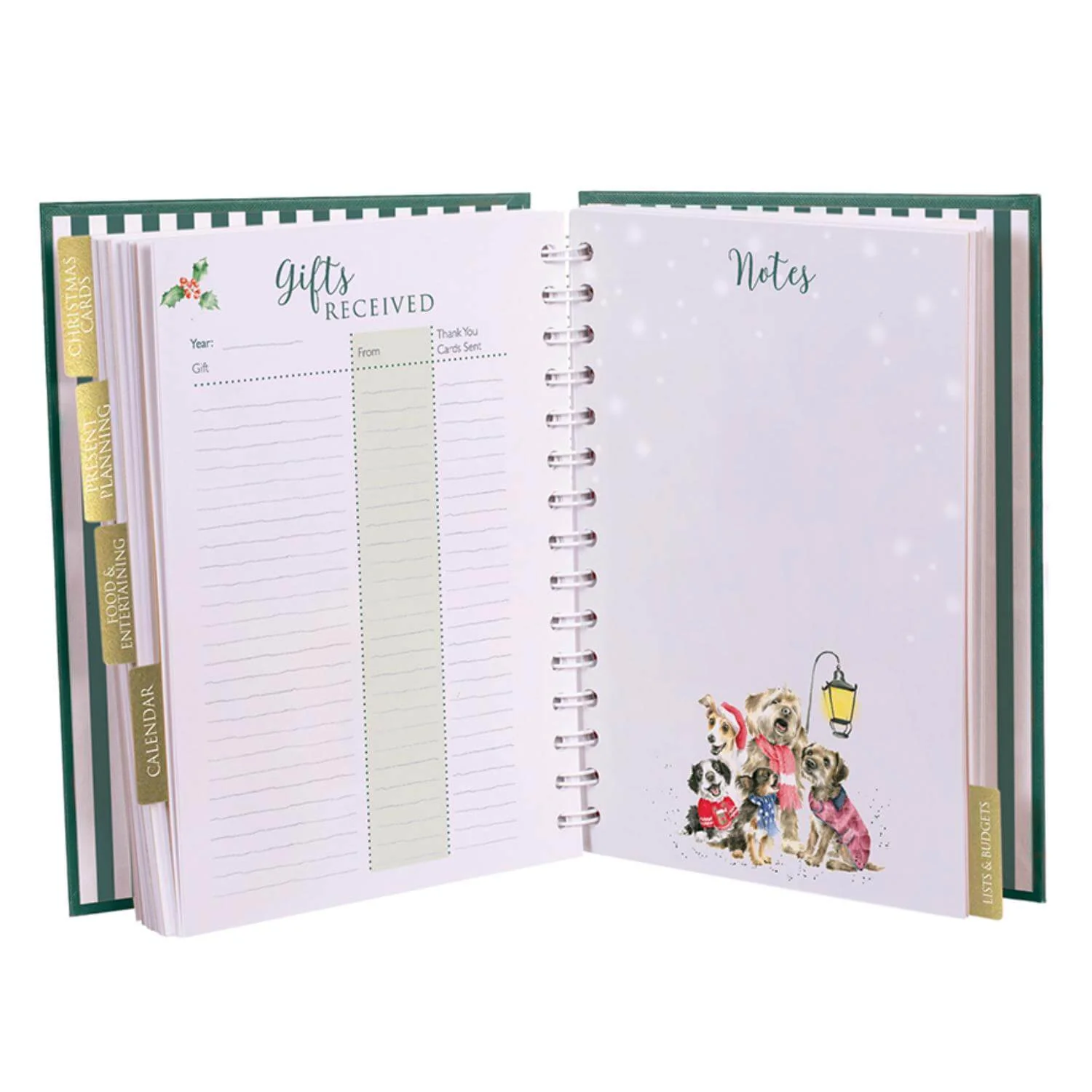 Wrendale Designs by Hannah Dale Christmas Planner - Rockin' Robins - Image 2
