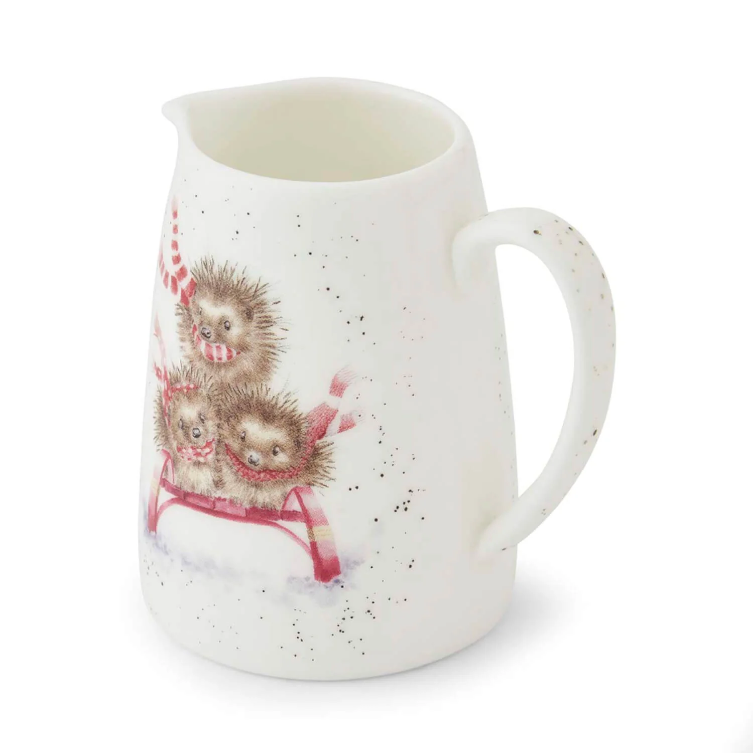 Wrendale Designs by Hannah Dale Christmas Posy Jug - Sledgehogs - Image 5