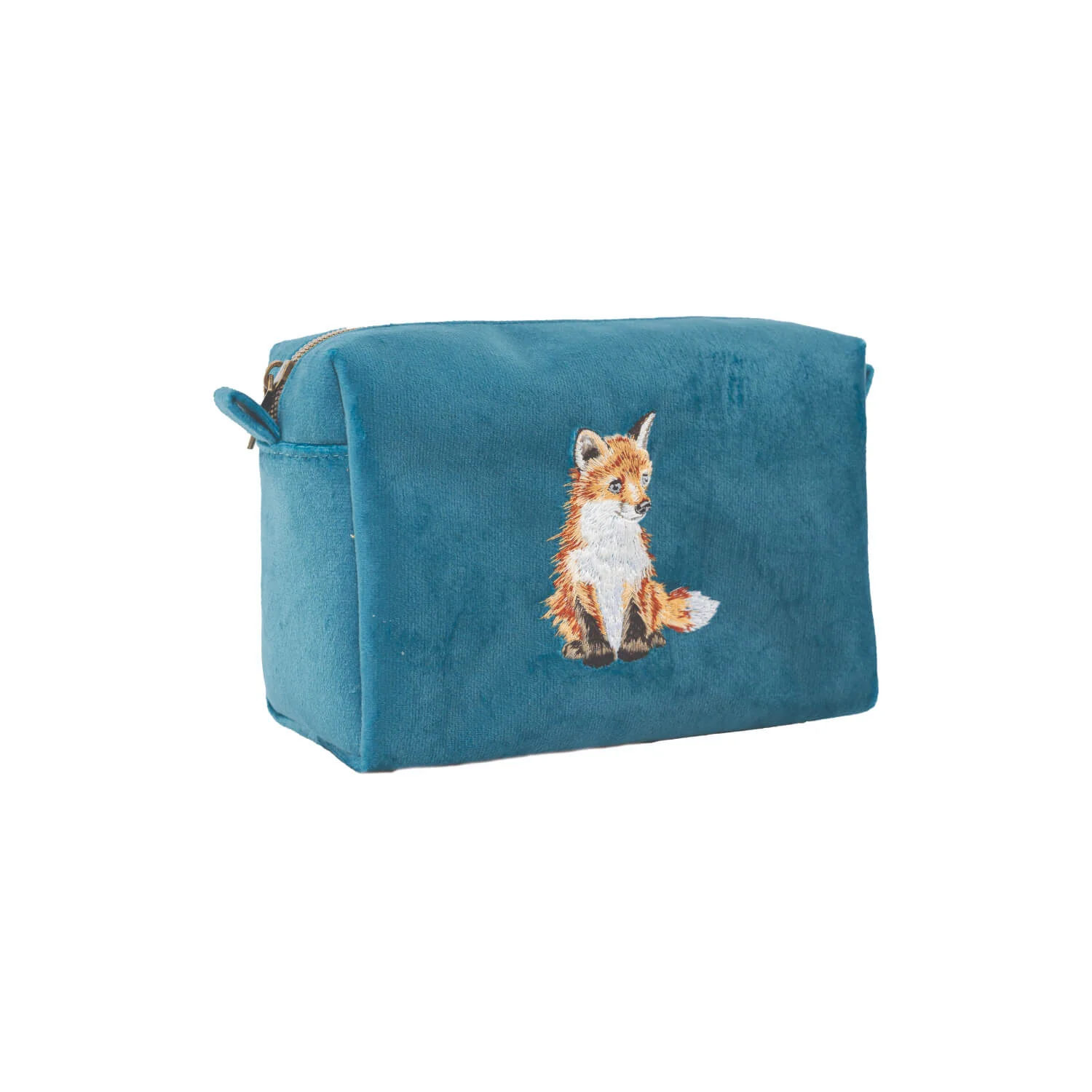 Wrendale Designs by Hannah Dale Embroidered Make Up Bag - Daydreamer - Fox - Image 2