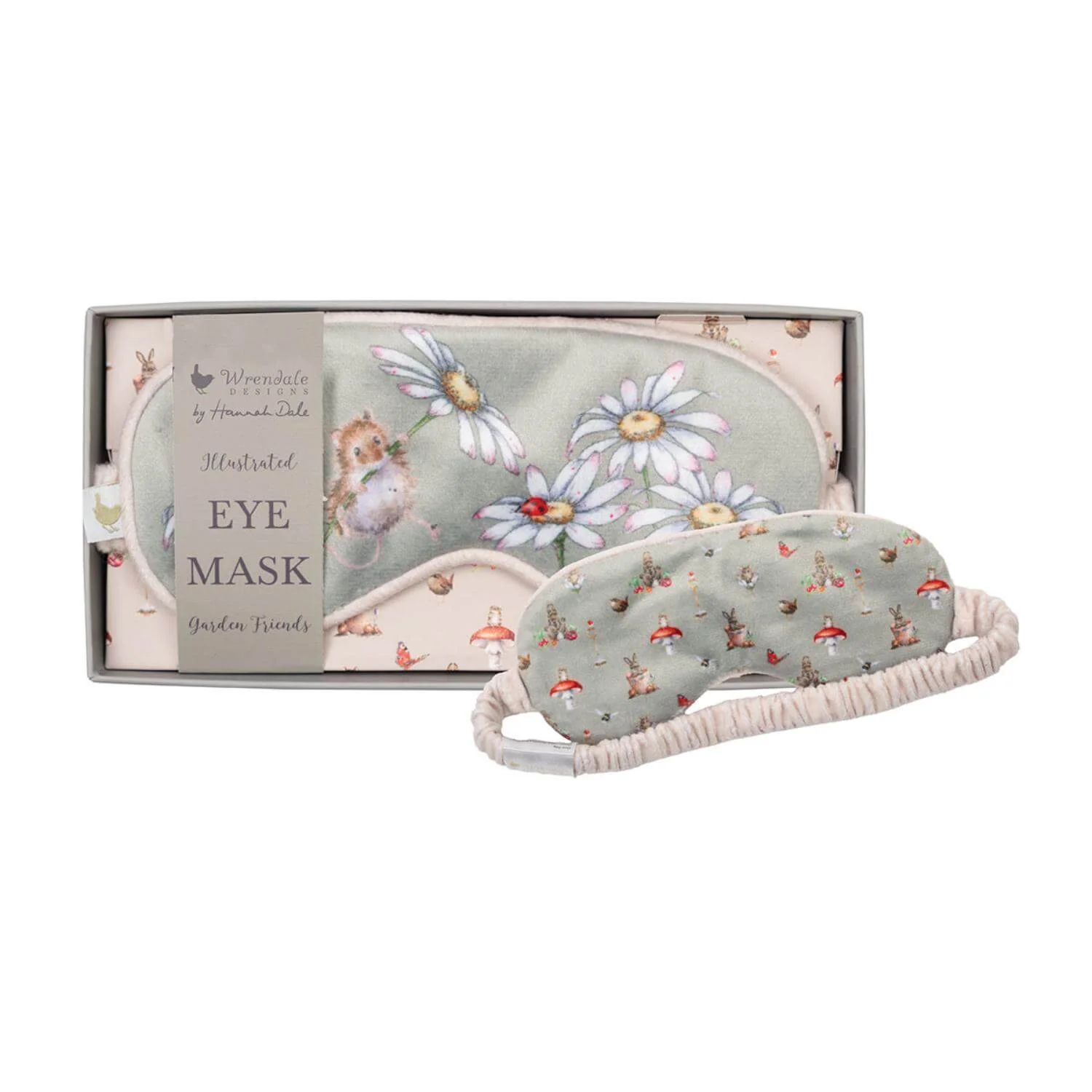 Wrendale Designs by Hannah Dale Eye Mask - Garden Friends - Image 3