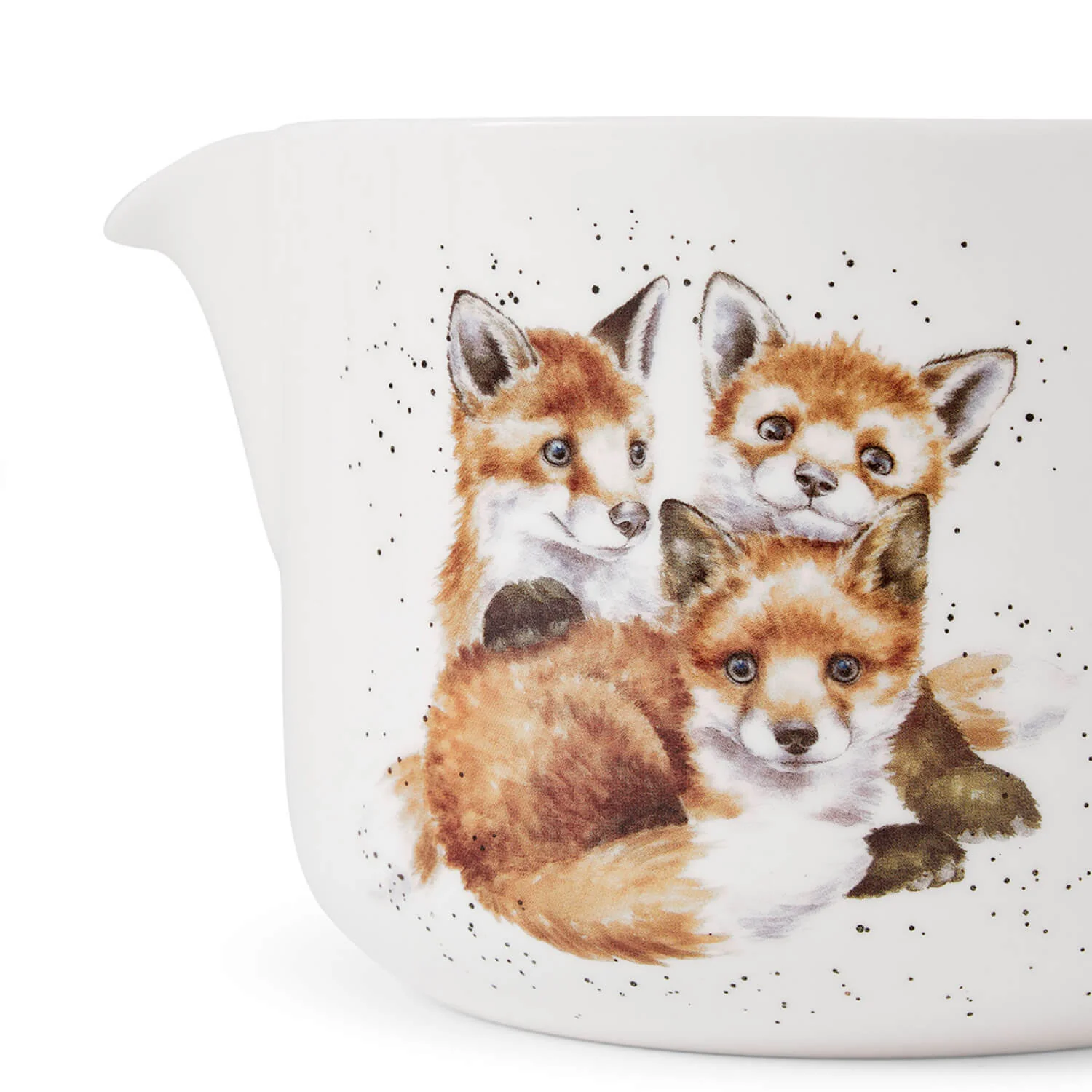 Wrendale Designs by Hannah Dale Fine China 2 Litre Mixing Jug - Foxes - Image 3