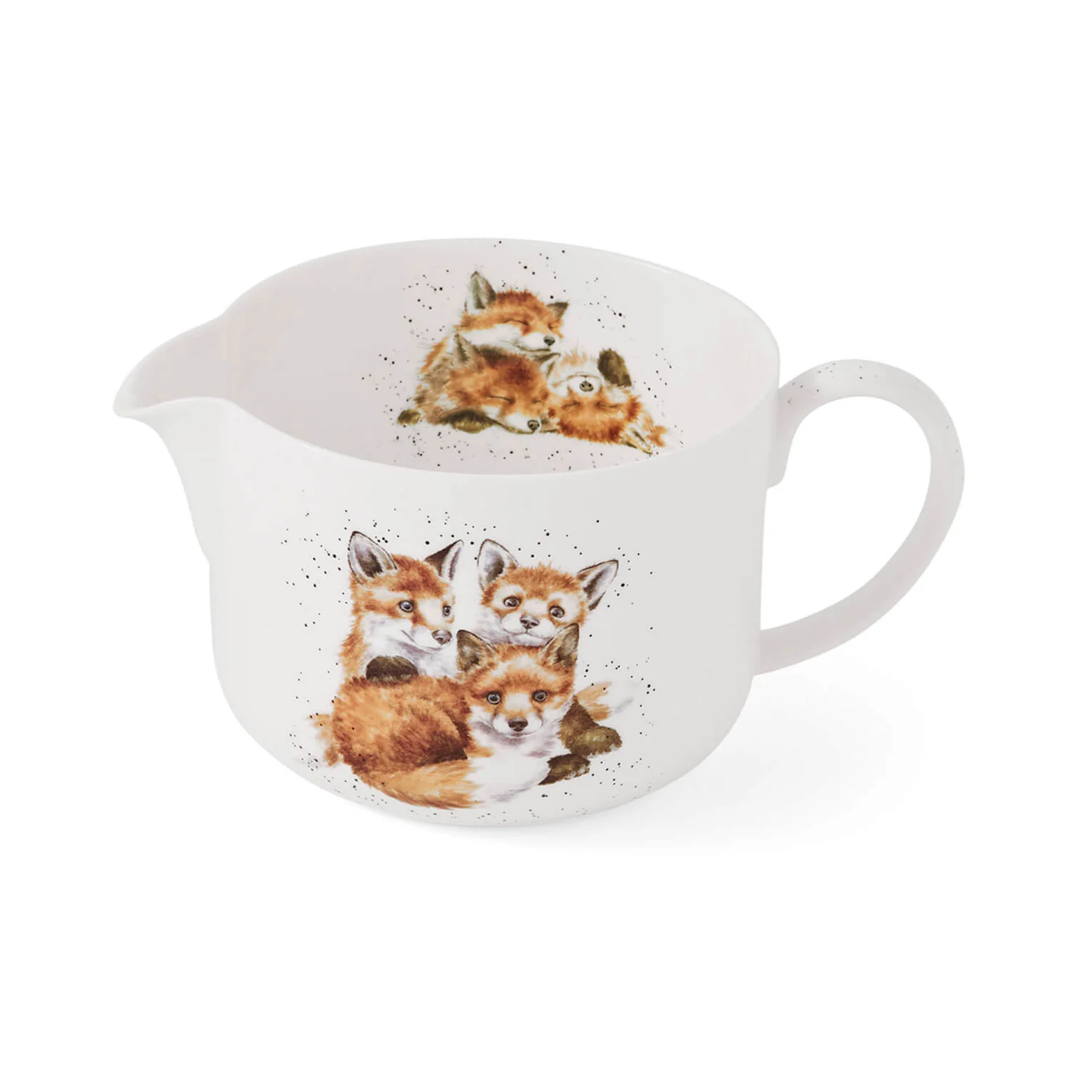 Wrendale Designs by Hannah Dale Fine China 2 Litre Mixing Jug - Foxes - Image 4