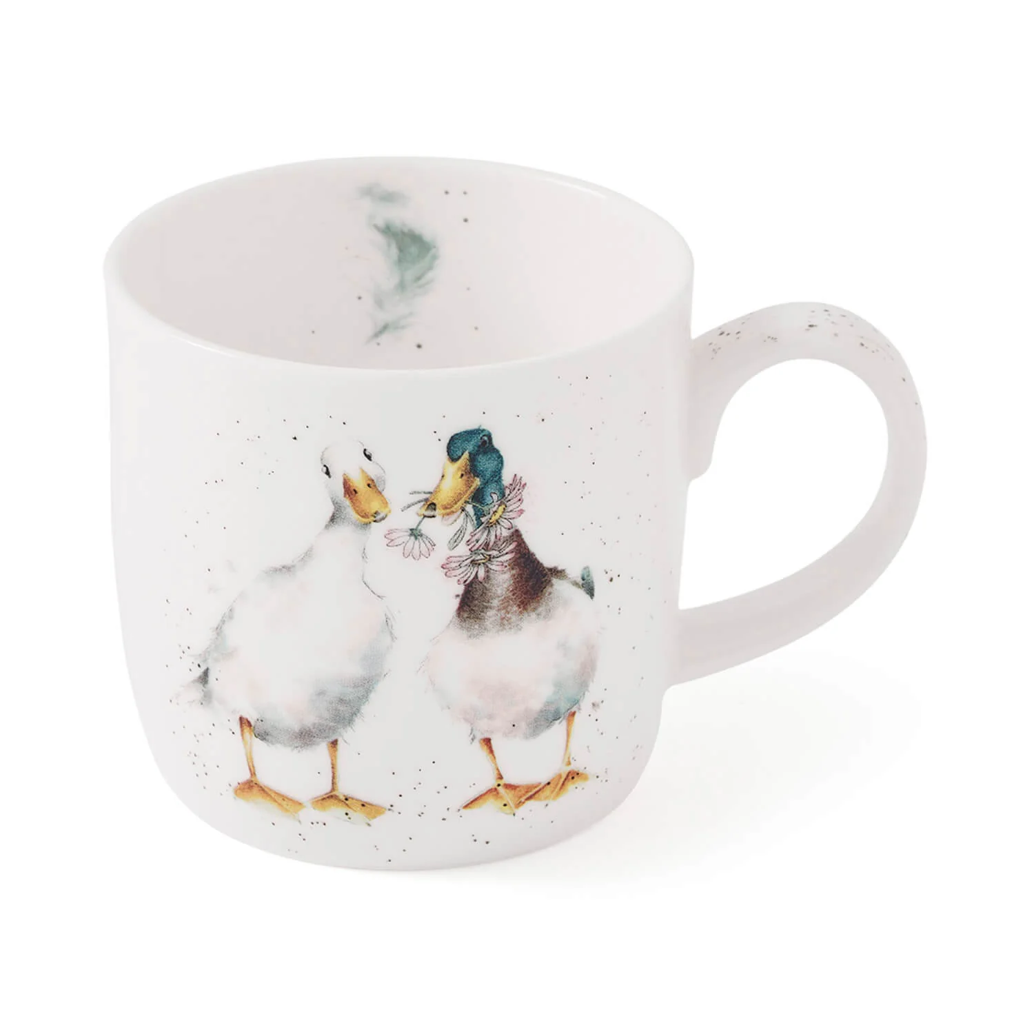 Wrendale Designs by Hannah Dale Fine China 310ml Mug - Duck Love - Image 4