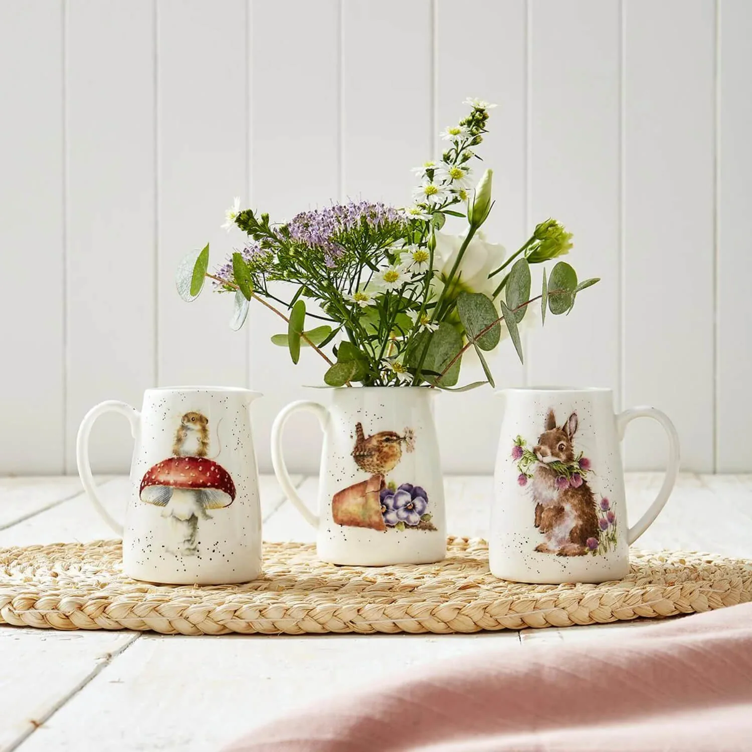 Wrendale Designs by Hannah Dale Fine China Posy Jug - Pottering About - Image 6