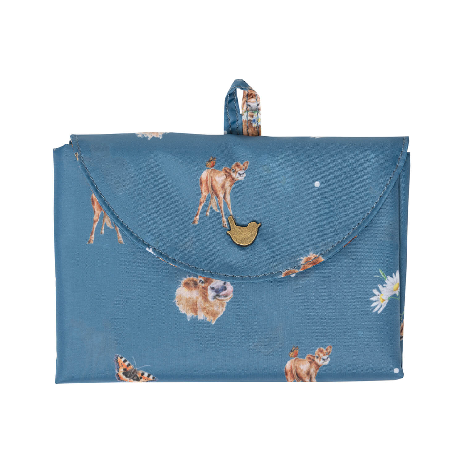Wrendale Designs by Hannah Dale Foldable Shopping Bag - Farmyard Friends - Image 2
