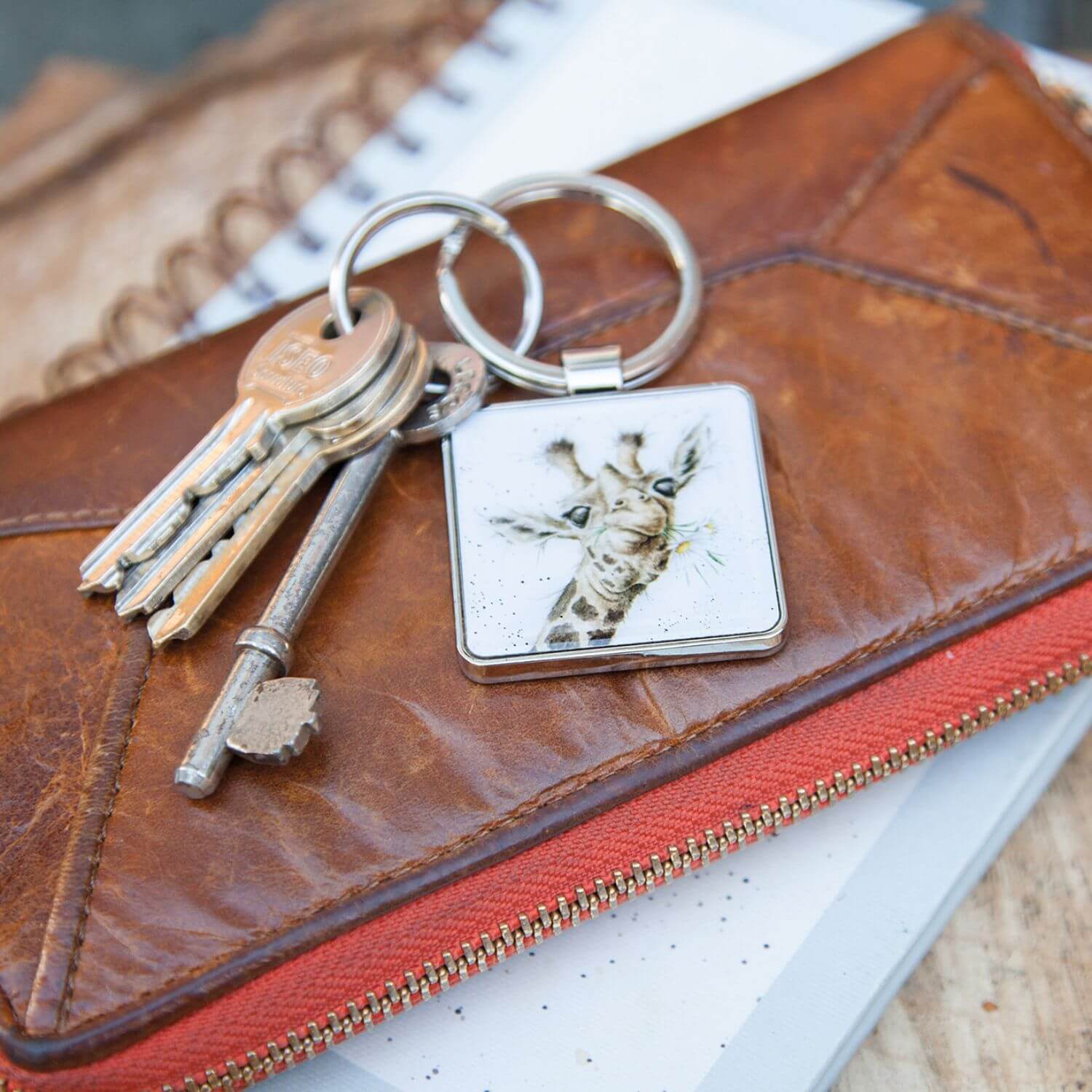 Wrendale Designs by Hannah Dale Keyring - Flowers - Image 2