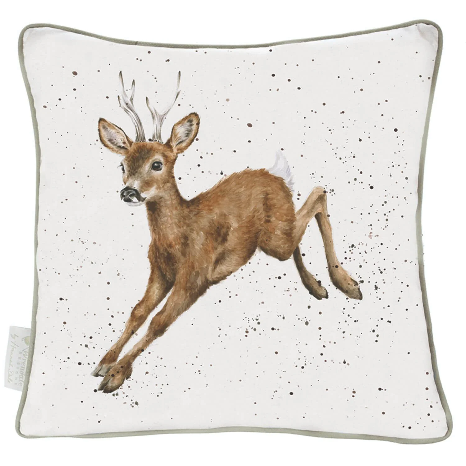 Wrendale Designs by Hannah Dale Statement Cushion - The Roe Deer - Image 2