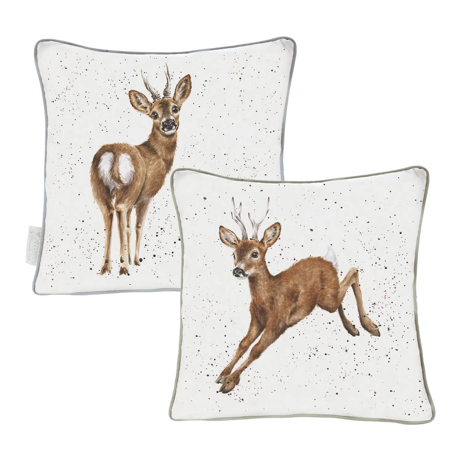 Wrendale Designs by Hannah Dale Statement Cushion - The Roe Deer - Image 3