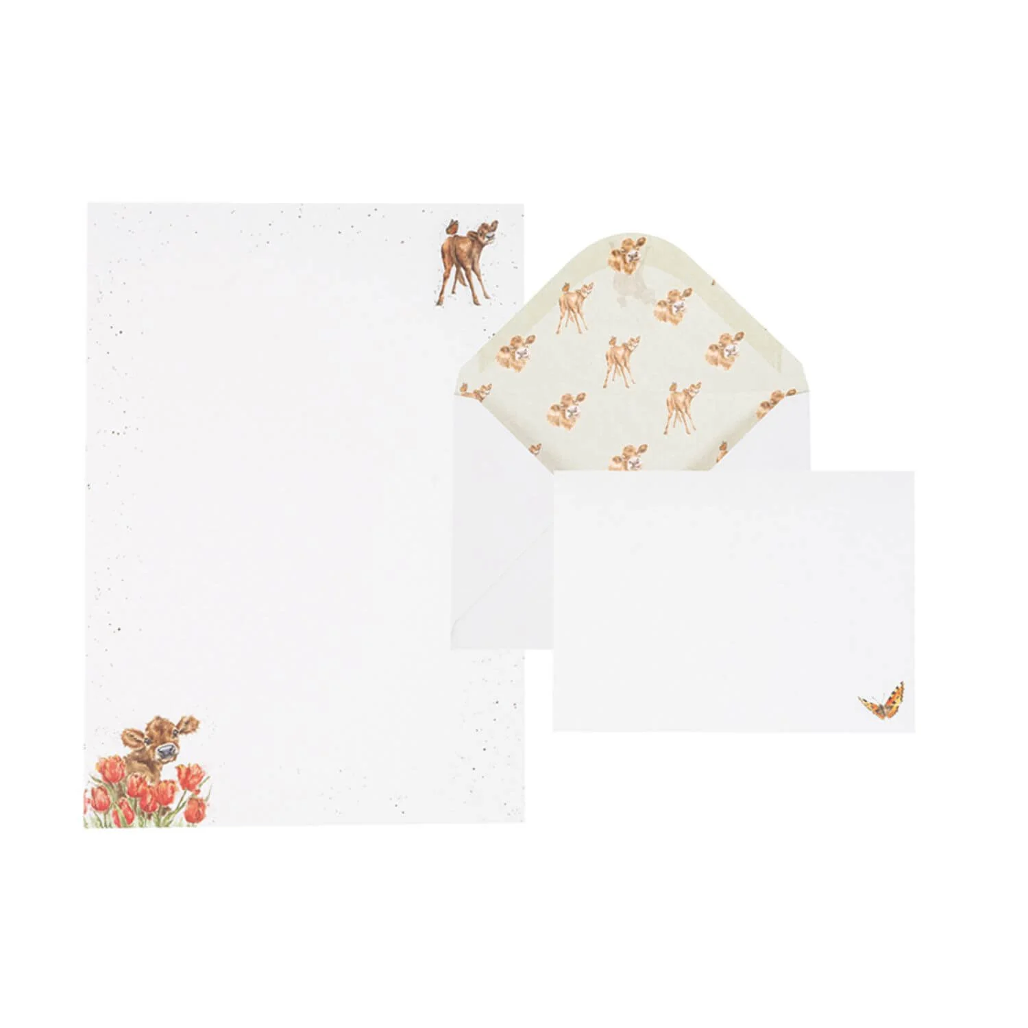 Wrendale Designs by Hannah Dale Letter Writing Set - Flutterly Fabulous - Image 2