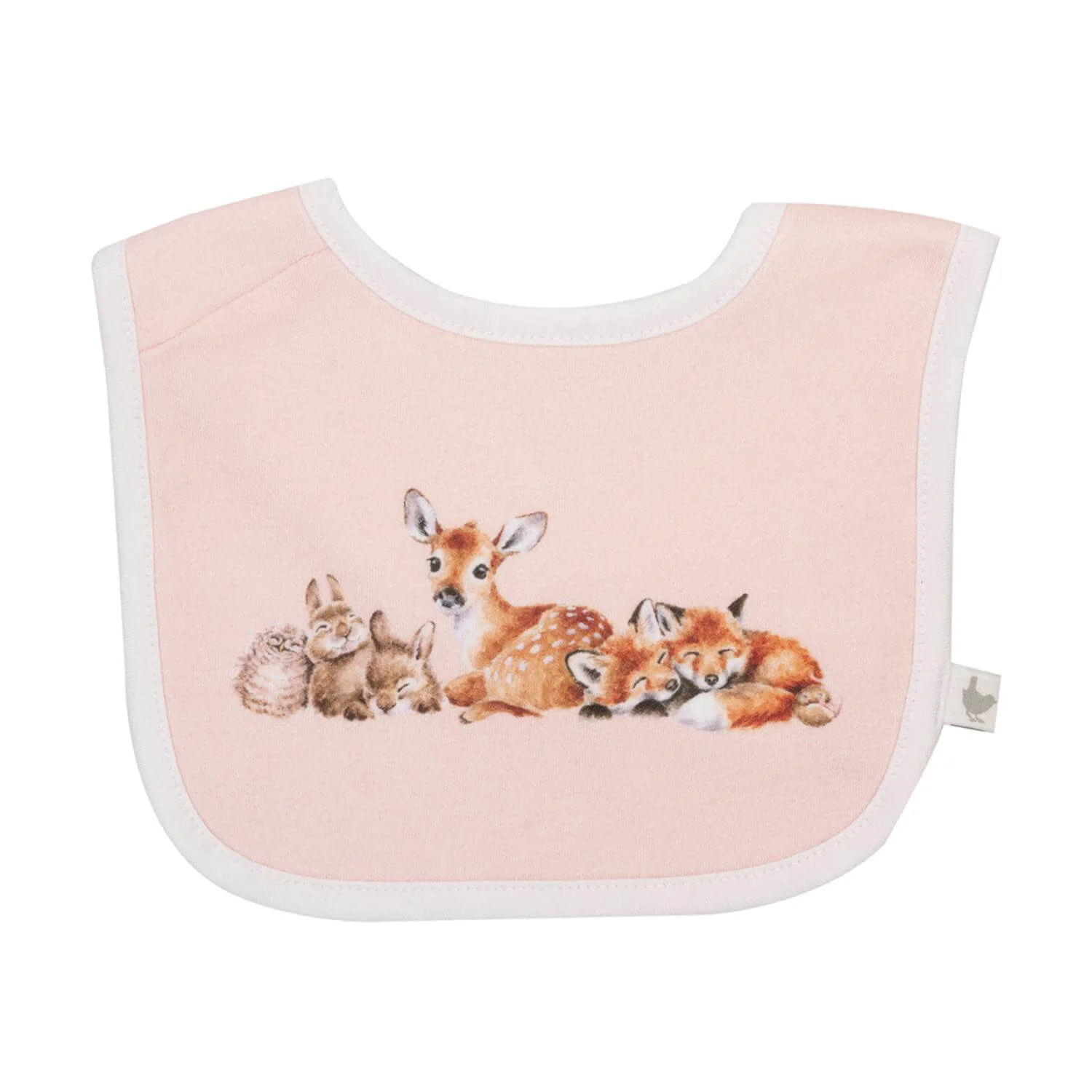 Wrendale Designs by Hannah Dale Little Wren 100% Cotton Bib Gift Set - Little Forest - Image 3