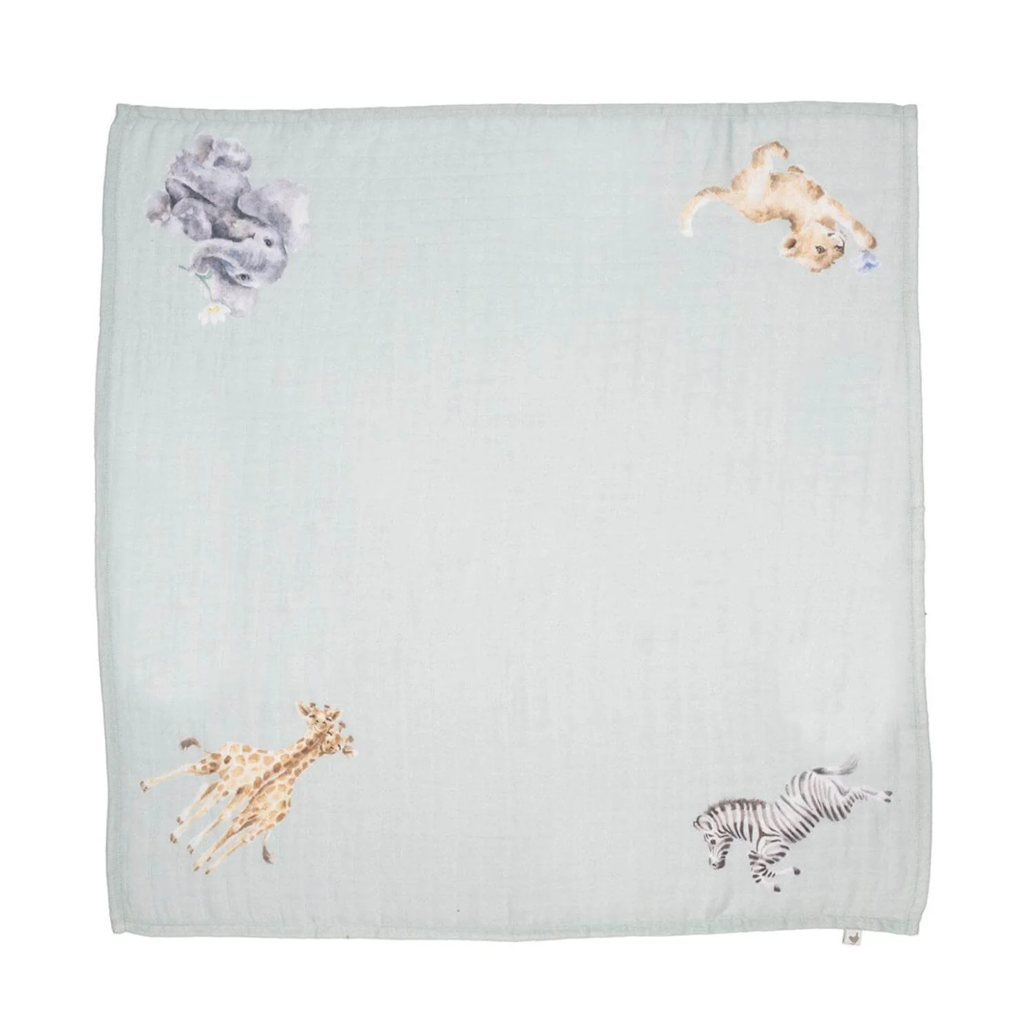 Wrendale Designs by Hannah Dale Little Wren 100% Cotton Muslin Gift Set - Little Savannah - Image 4