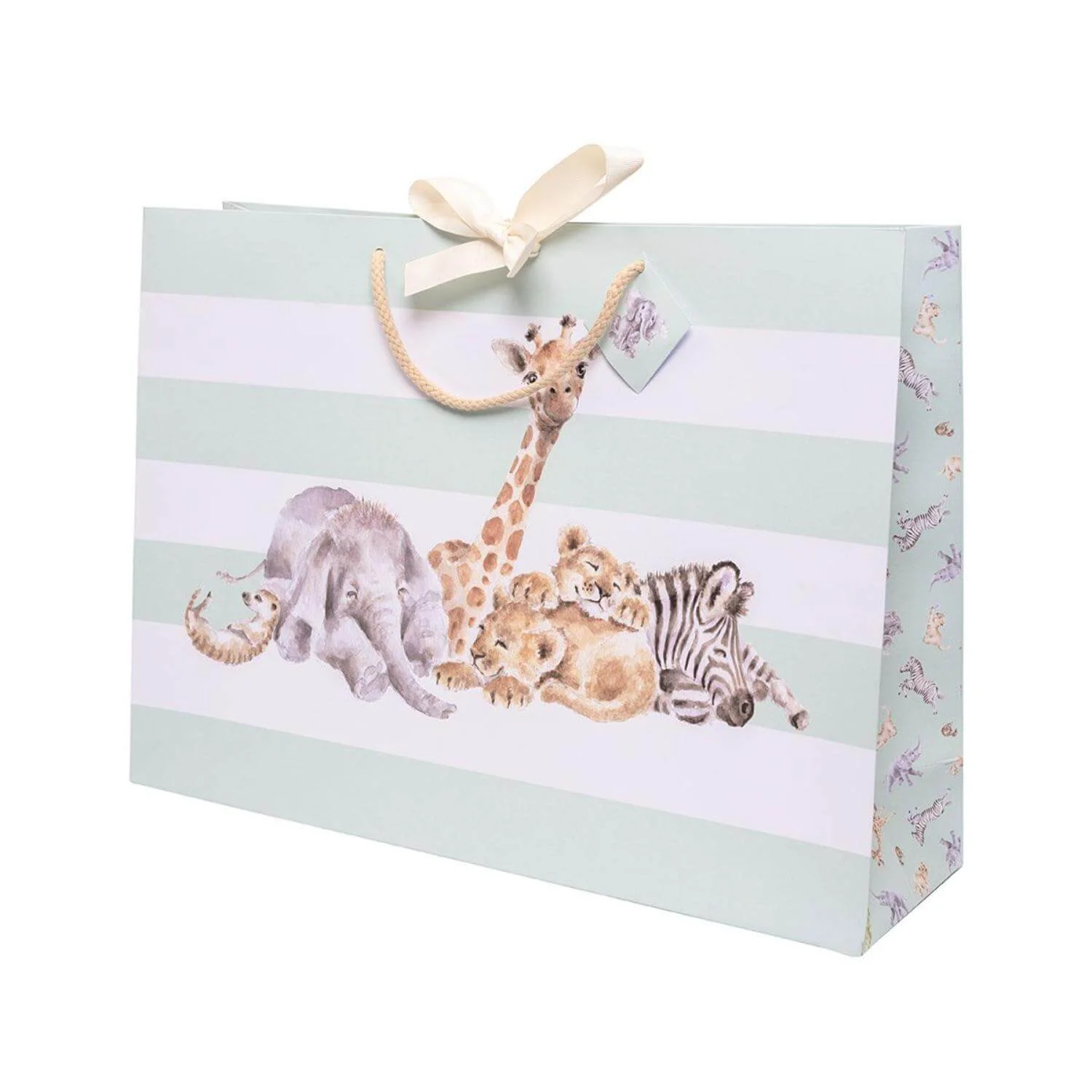 Wrendale Designs by Hannah Dale Little Wren Large Gift Bag - Little Savannah - Image 2