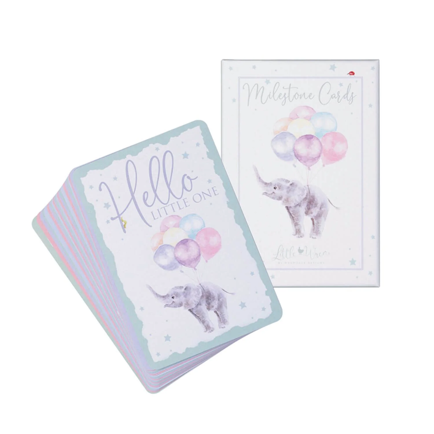 Wrendale Designs by Hannah Dale Little Wren Milestone Cards - Image 5