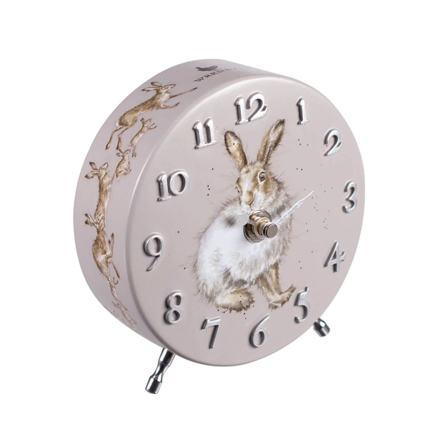 Wrendale Designs Mantel Clock - Hare - Image 2