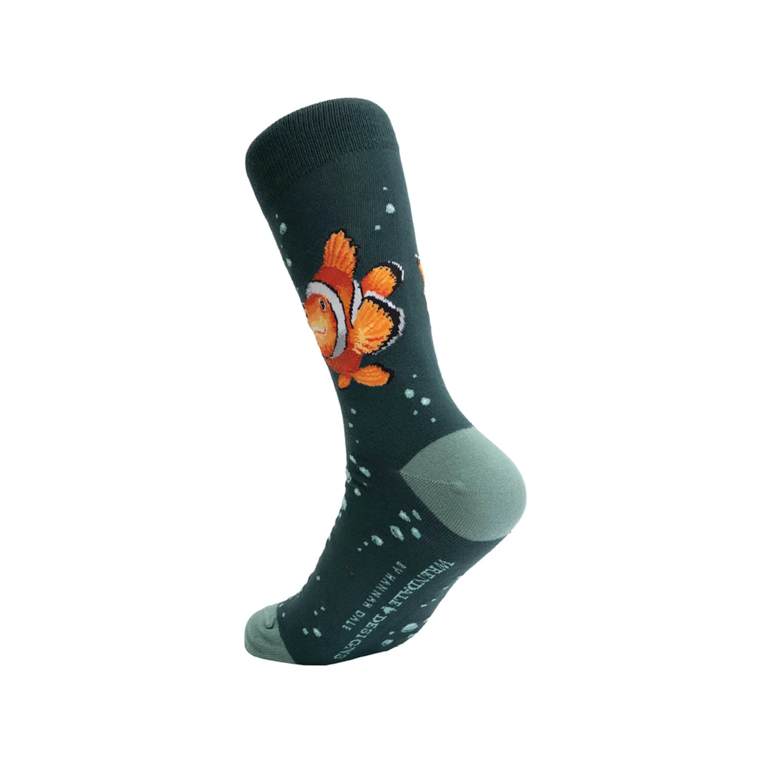 Wrendale Designs by Hannah Dale Mens Bamboo Socks - Clowning Around - Fish - Image 5