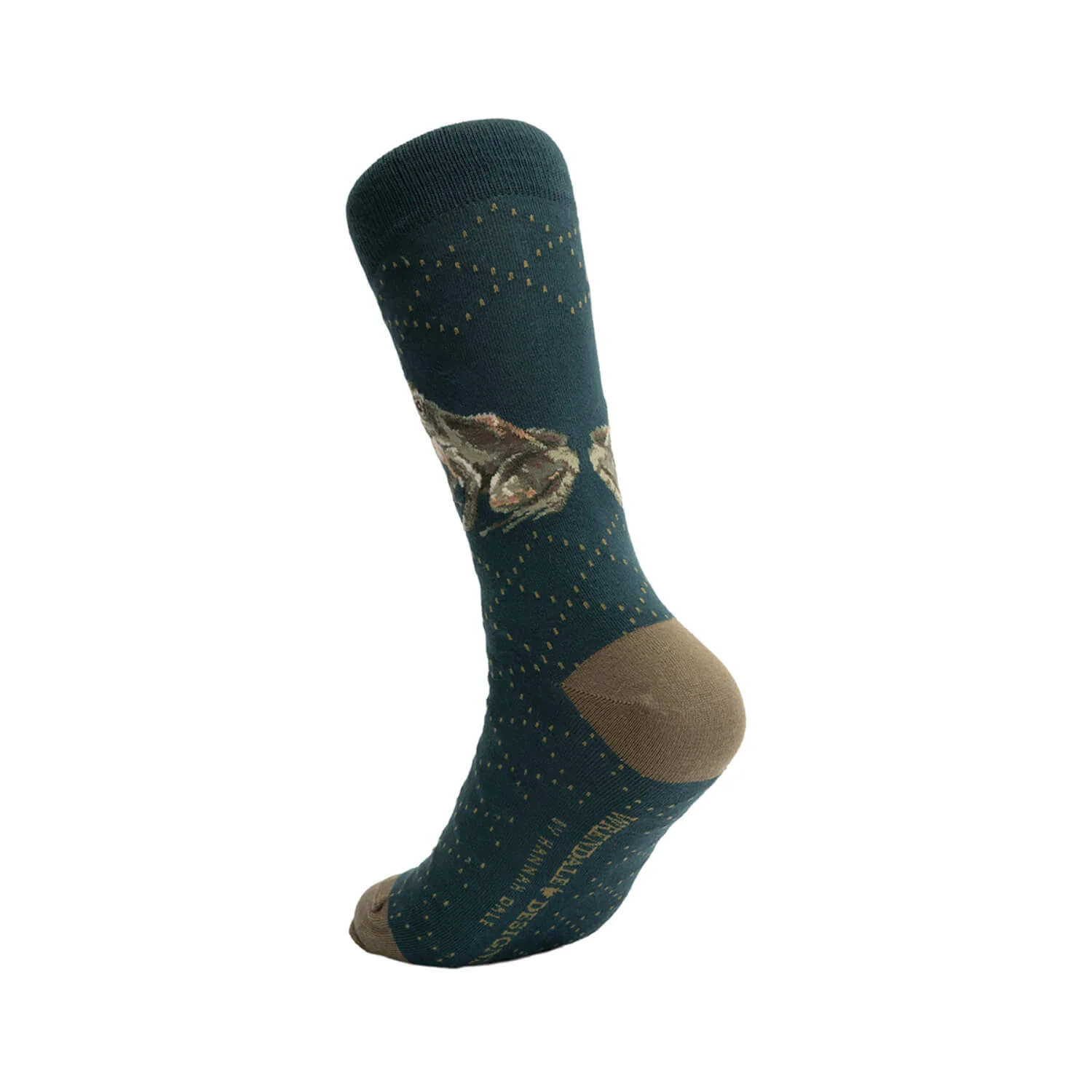 Wrendale Designs by Hannah Dale Mens Bamboo Socks - The Happy Frog - Frog - Image 4