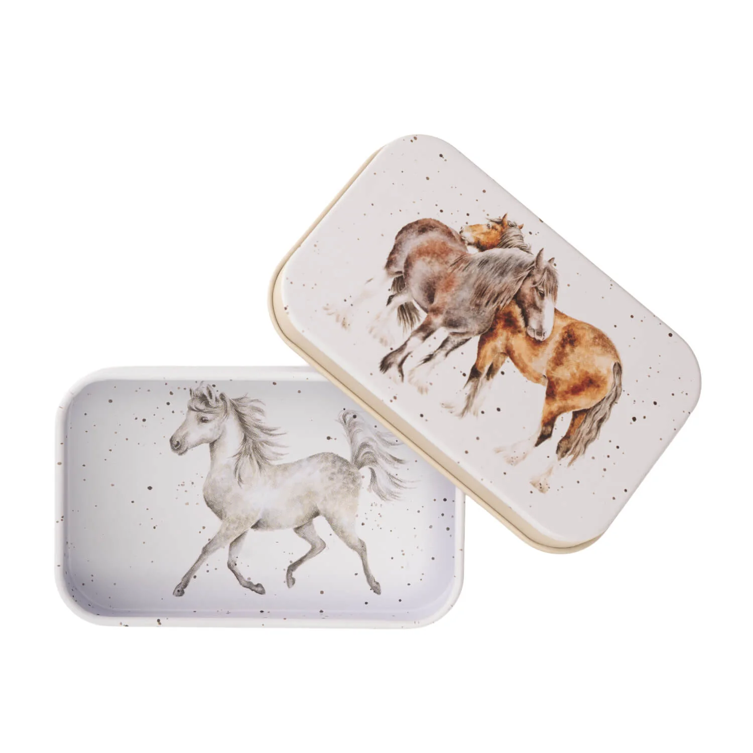 Wrendale Designs by Hannah Dale Mini Tin - Side by Side - Horse - Image 2