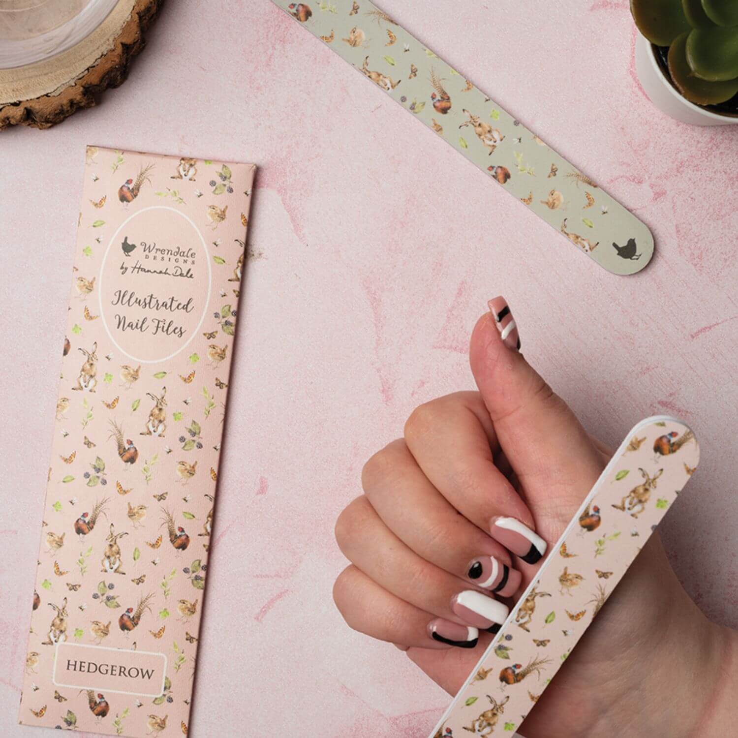 Wrendale Designs by Hannah Dale Nail File Set - Hedgerow - Image 4