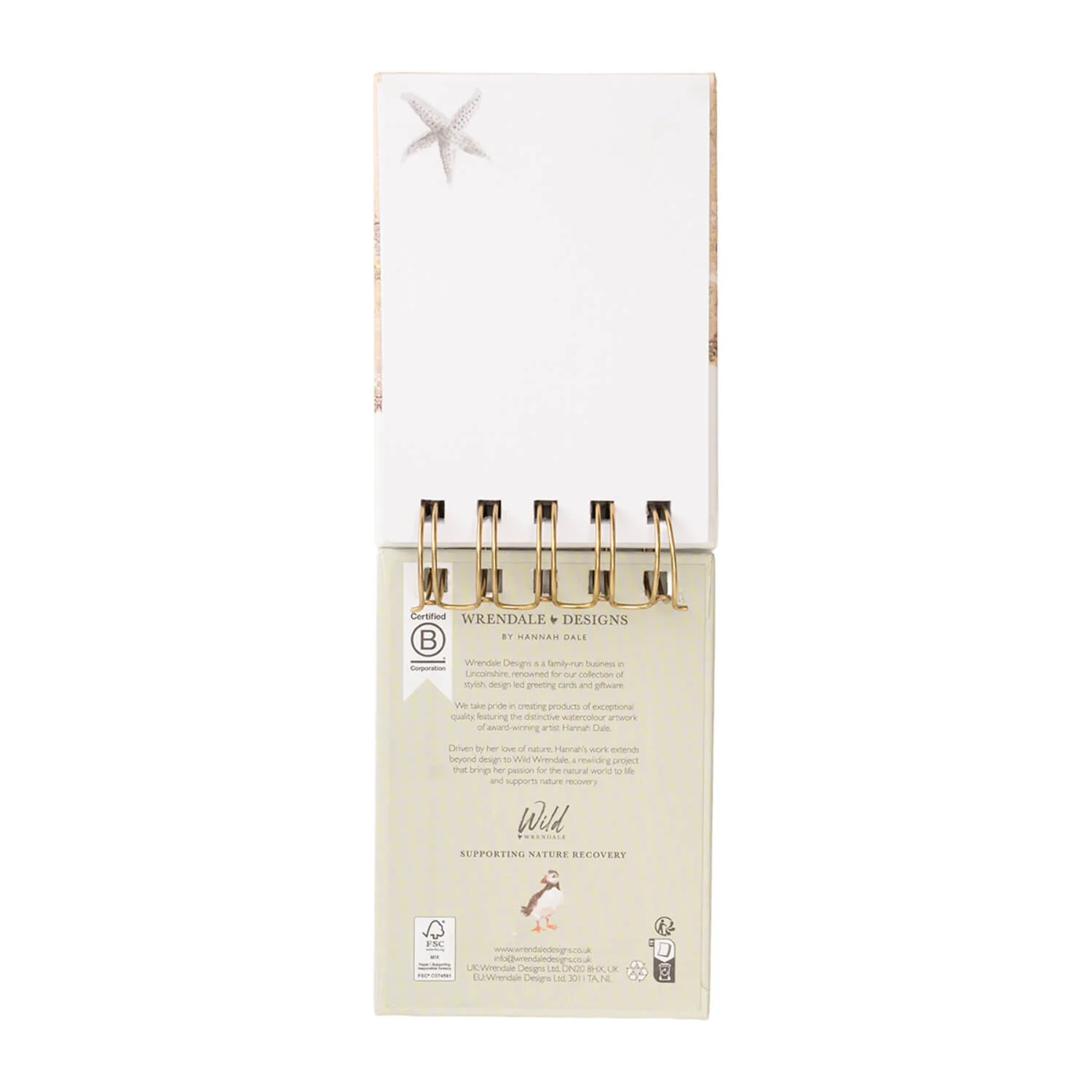 Wrendale Designs by Hannah Dale Nature Field Notebook - Secrets of the Sea - Image 7