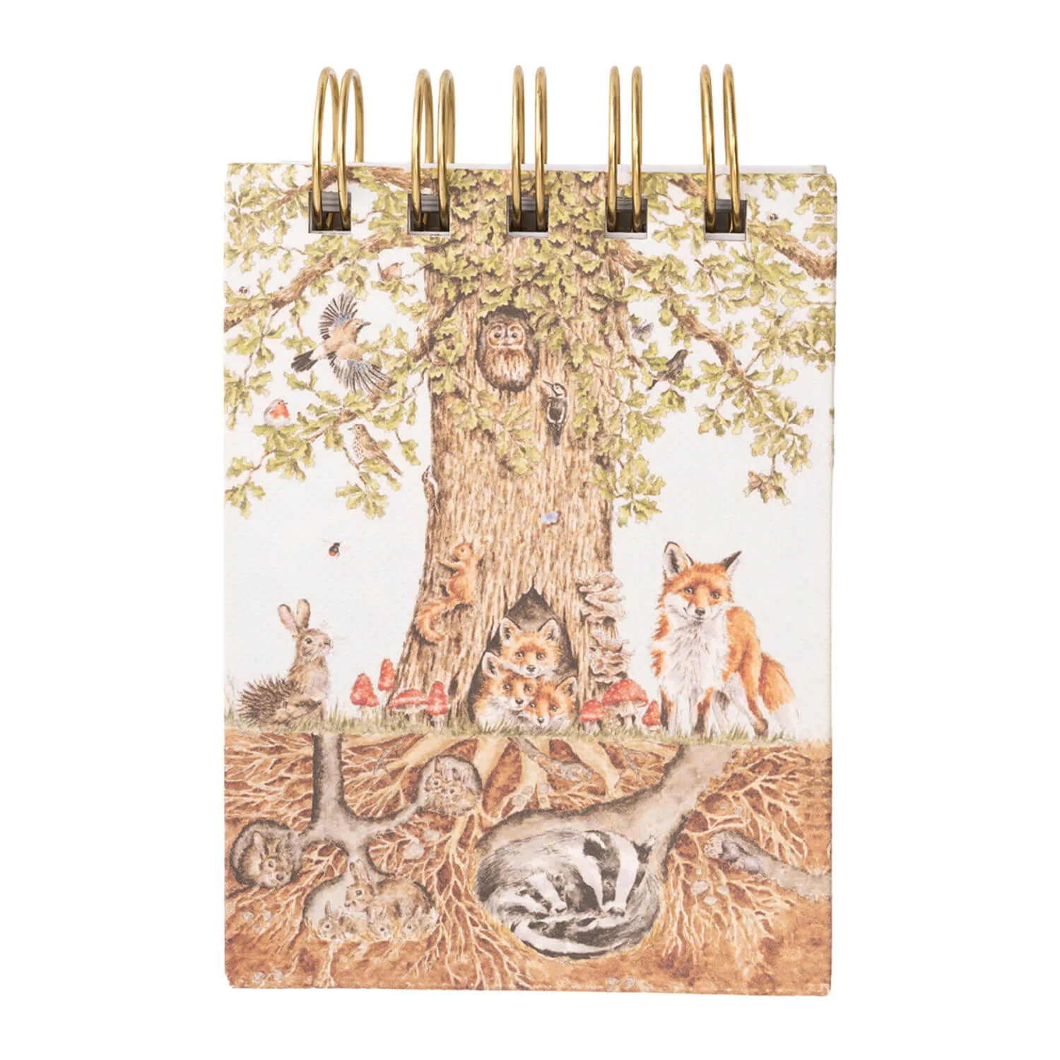 Wrendale Designs by Hannah Dale Nature Field Notebook - Wild Woodland - Image 2