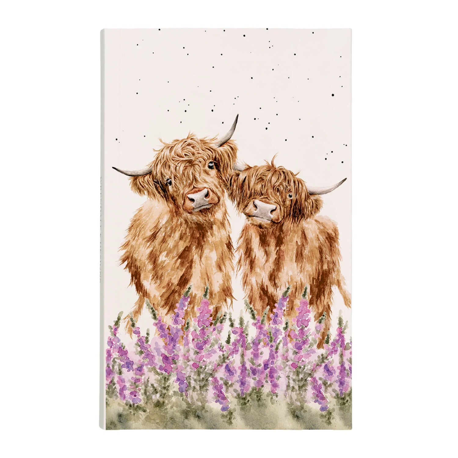 Wrendale Designs by Hannah Dale Notepad - Gentle Giants - Highland Cow
