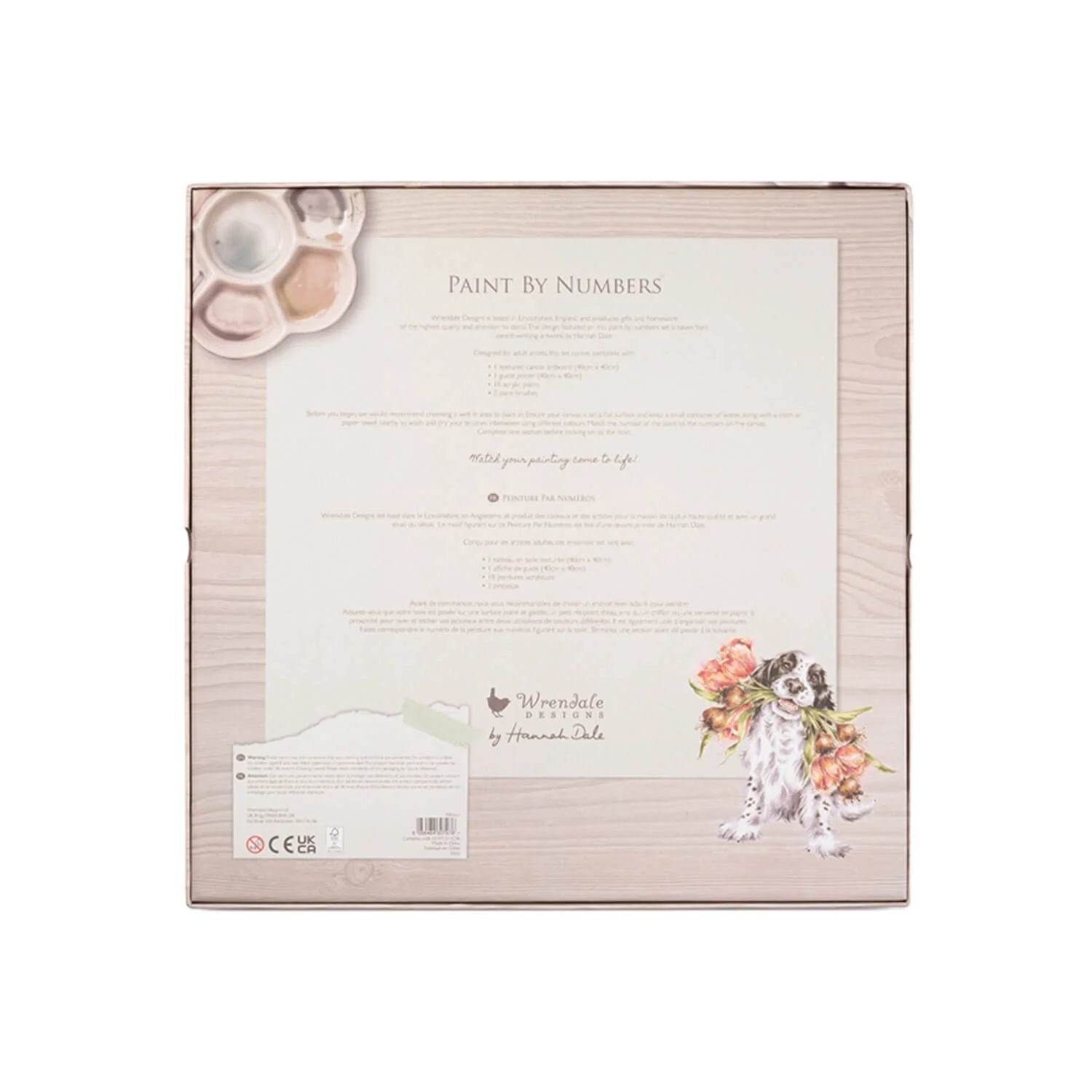 Wrendale Designs by Hannah Dale Paint By Numbers - Blooming With Love - Spaniel - Image 11