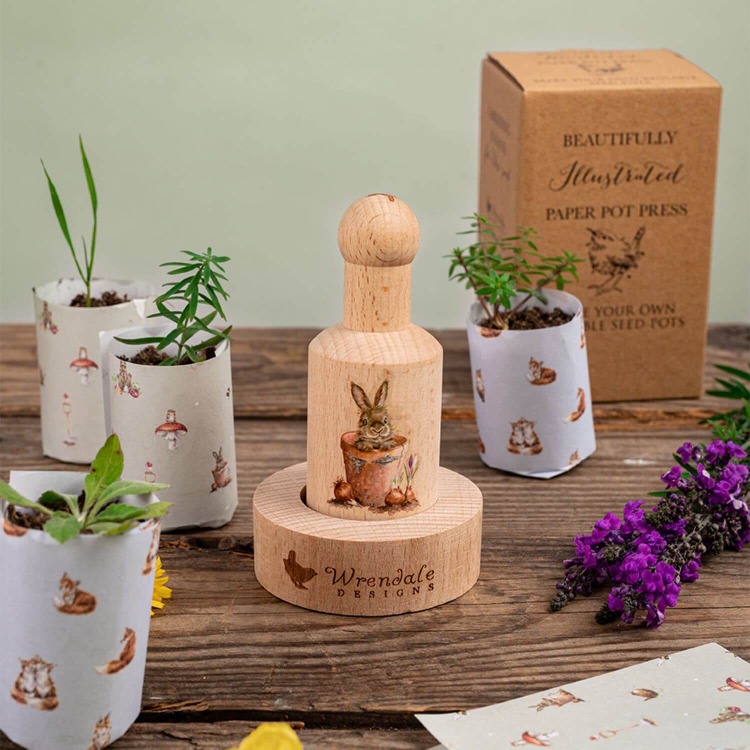 Wrendale Designs by Hannah Dale Paper Pot Press - Garden Friends - Image 9