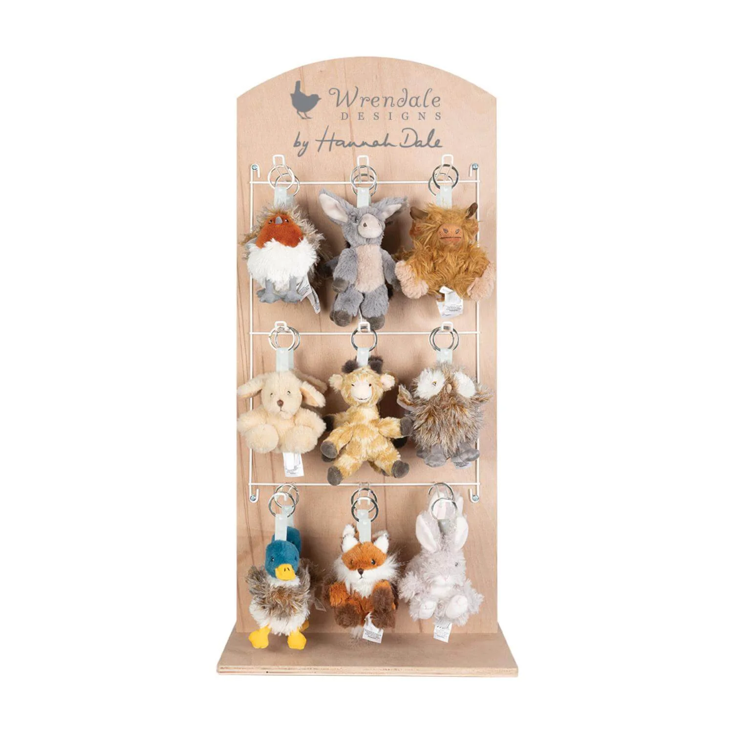 Wrendale Designs by Hannah Dale Plush Keyring - 'Beryl' Sheep - Image 3