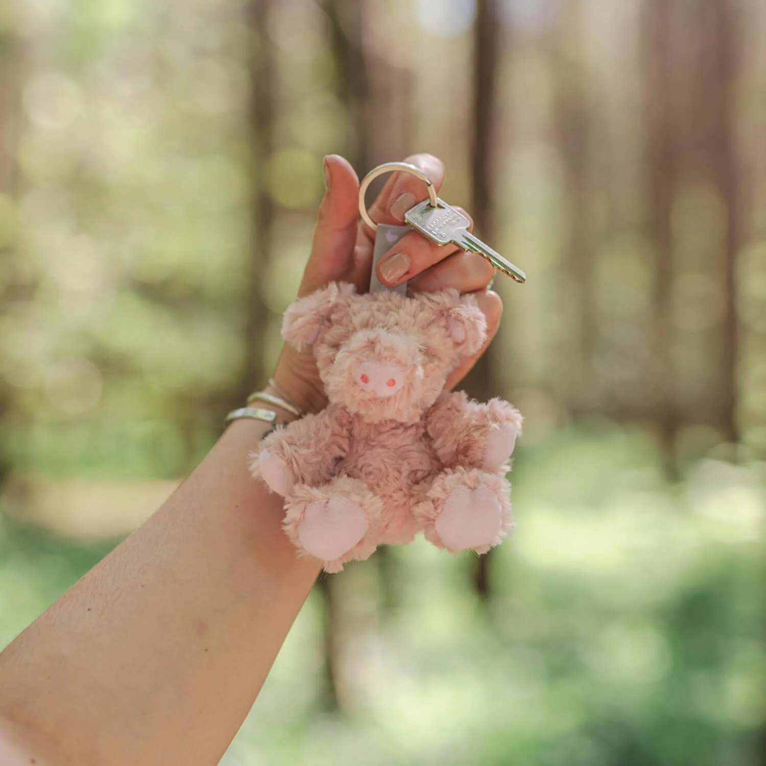 Wrendale Designs by Hannah Dale Plush Keyring - Vanessa the Pig - Image 2