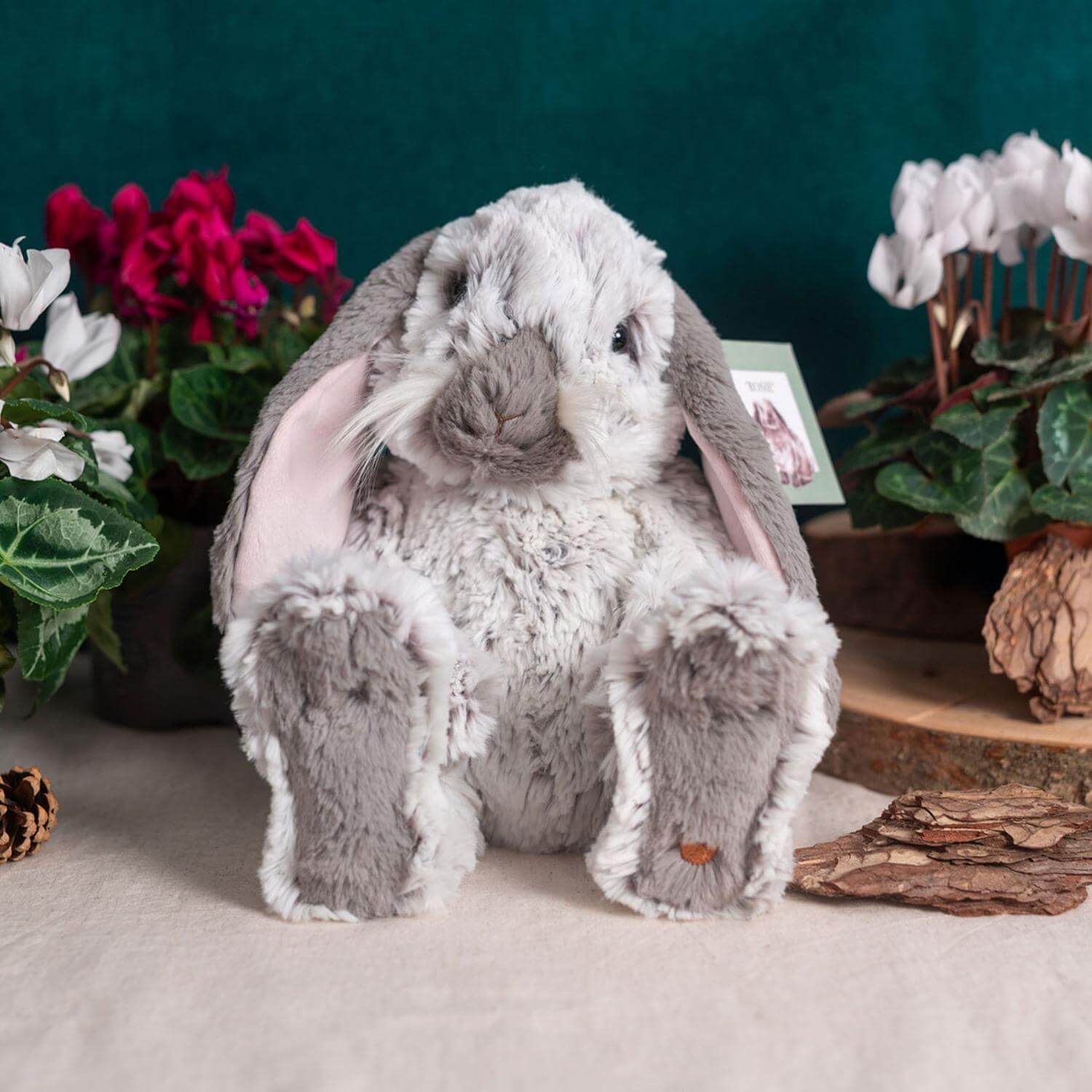 Wrendale Designs by Hannah Dale Plush Toy - Rosie the Rabbit - Image 3