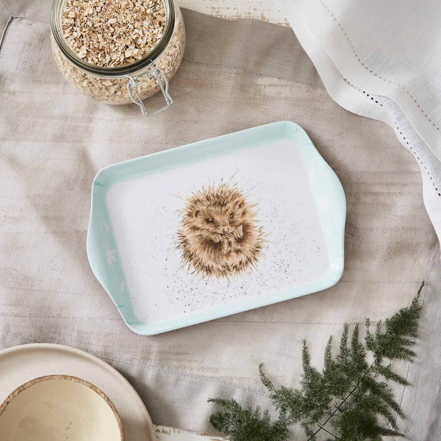 Wrendale Designs by Hannah Dale Scatter Tray - Hedgehog - Image 2
