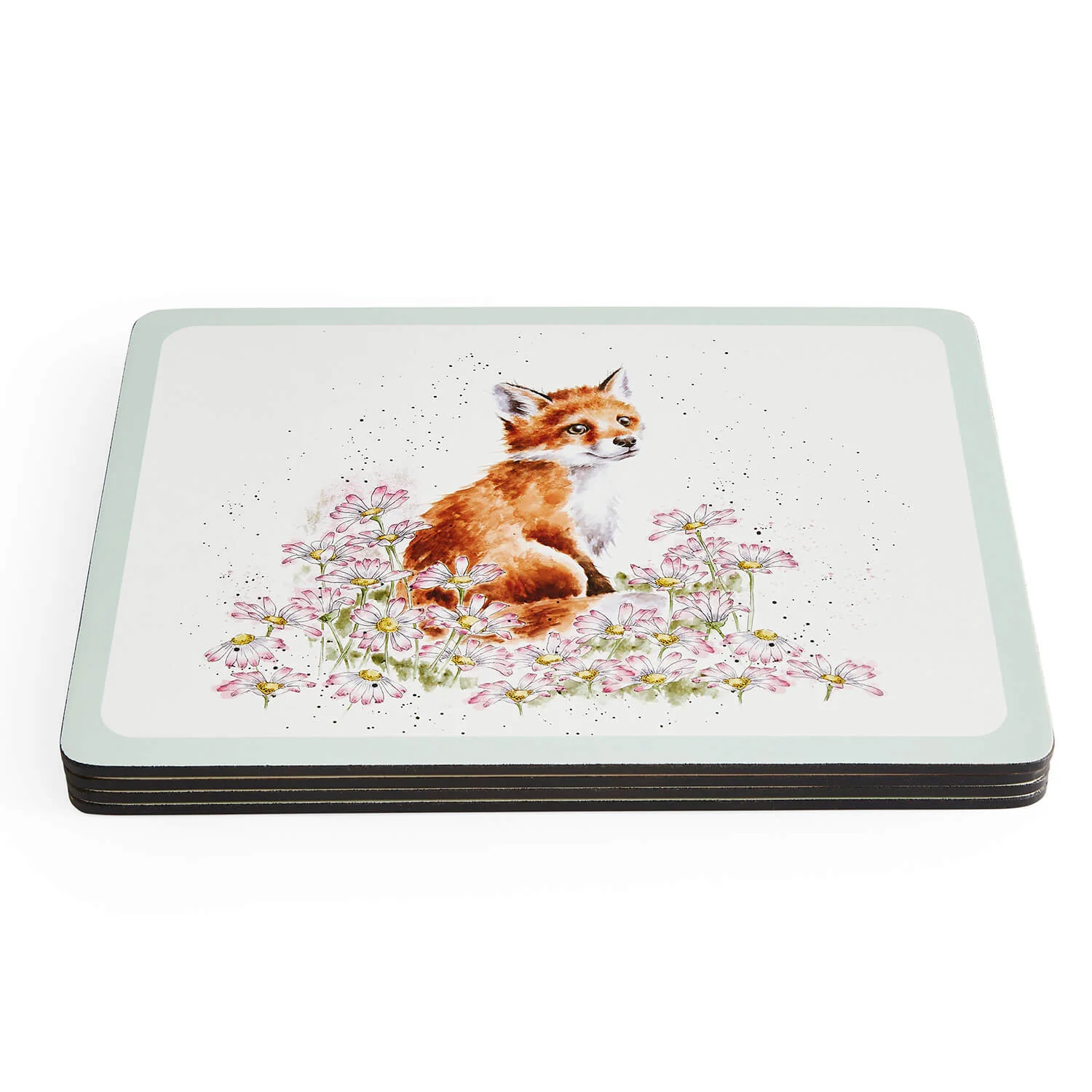 Wrendale Designs by Hannah Dale Set of 4 Placements - Wild Flowers - Image 5