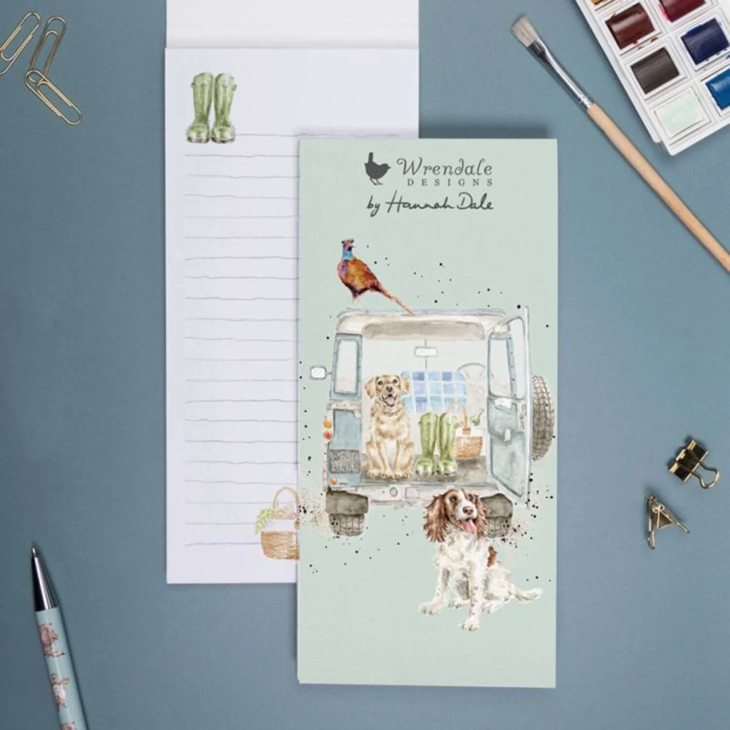 Wrendale Designs by Hannah Dale Shopping Pad - Paws For A Picnic - Image 2