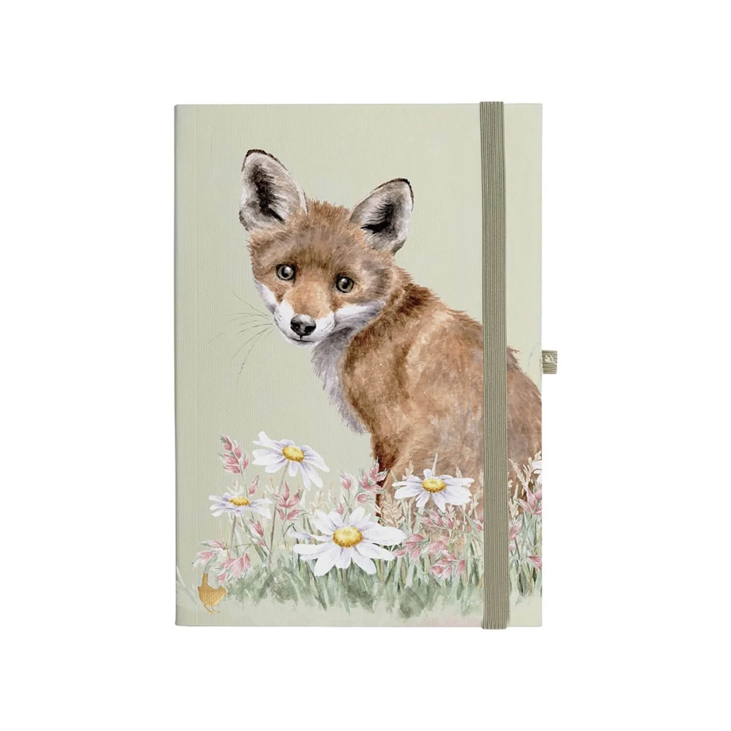 Wrendale Designs by Hannah Dale Signature A5 Notebook - The Waiting Game - Fox