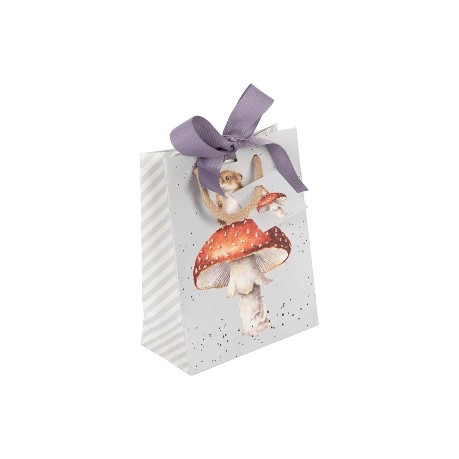 Wrendale Designs by Hannah Dale Small Gift Bag - He's A Fun-Gi - Mouse