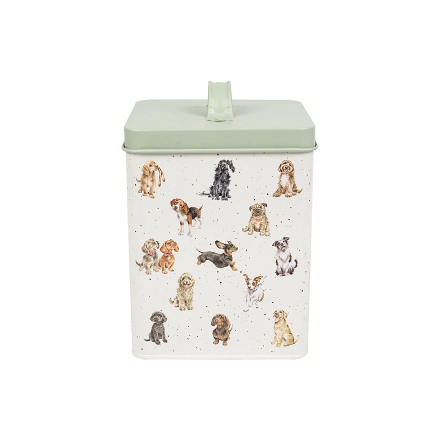 Wrendale Designs by Hannah Dale Square Dog Treat Tin - Image 2