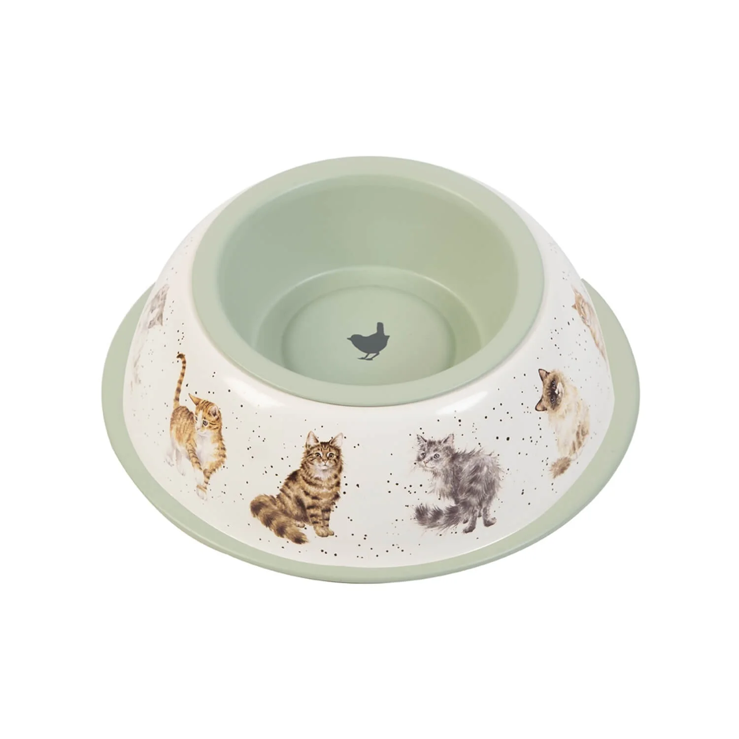Wrendale Designs by Hannah Dale Stainless 20cm Cat Bowl
