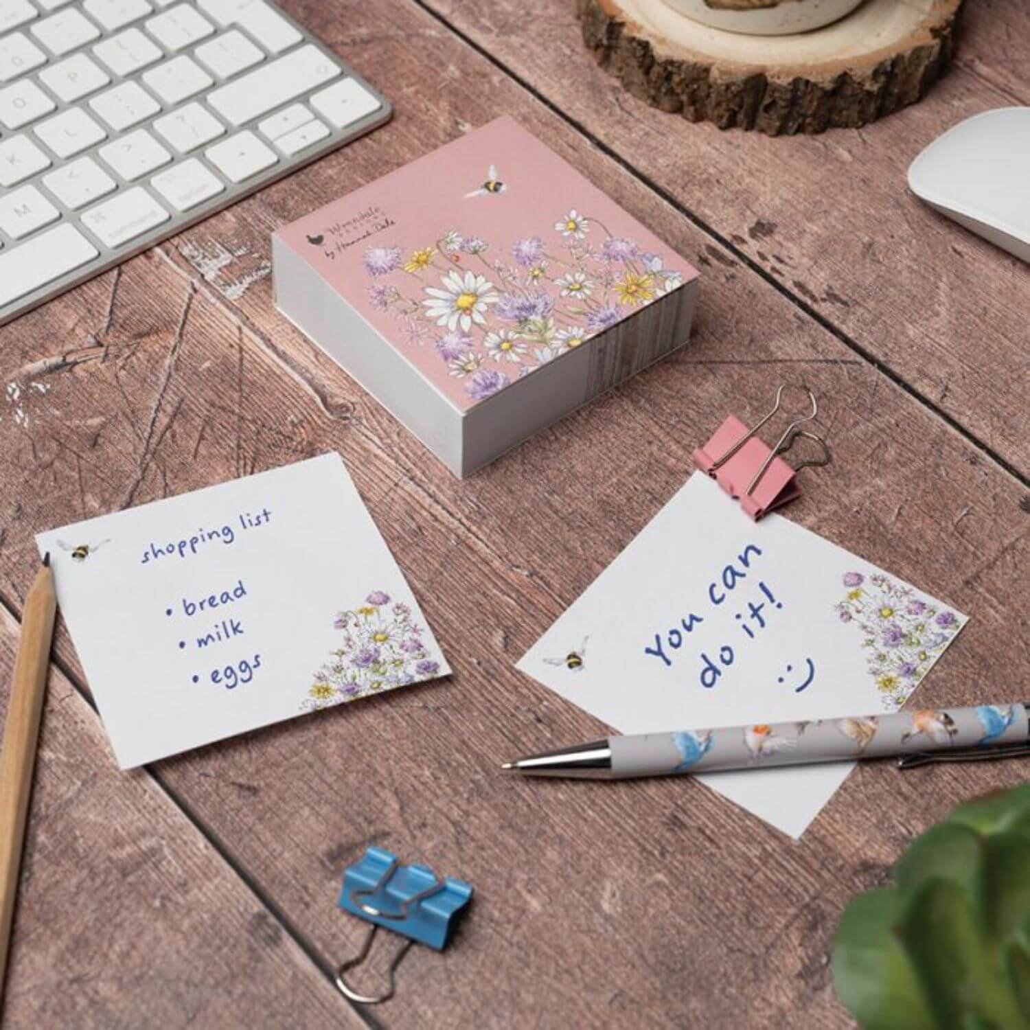 Wrendale Designs by Hannah Dale Sticky Notes - Just Bee-Cause - Bee - Image 4
